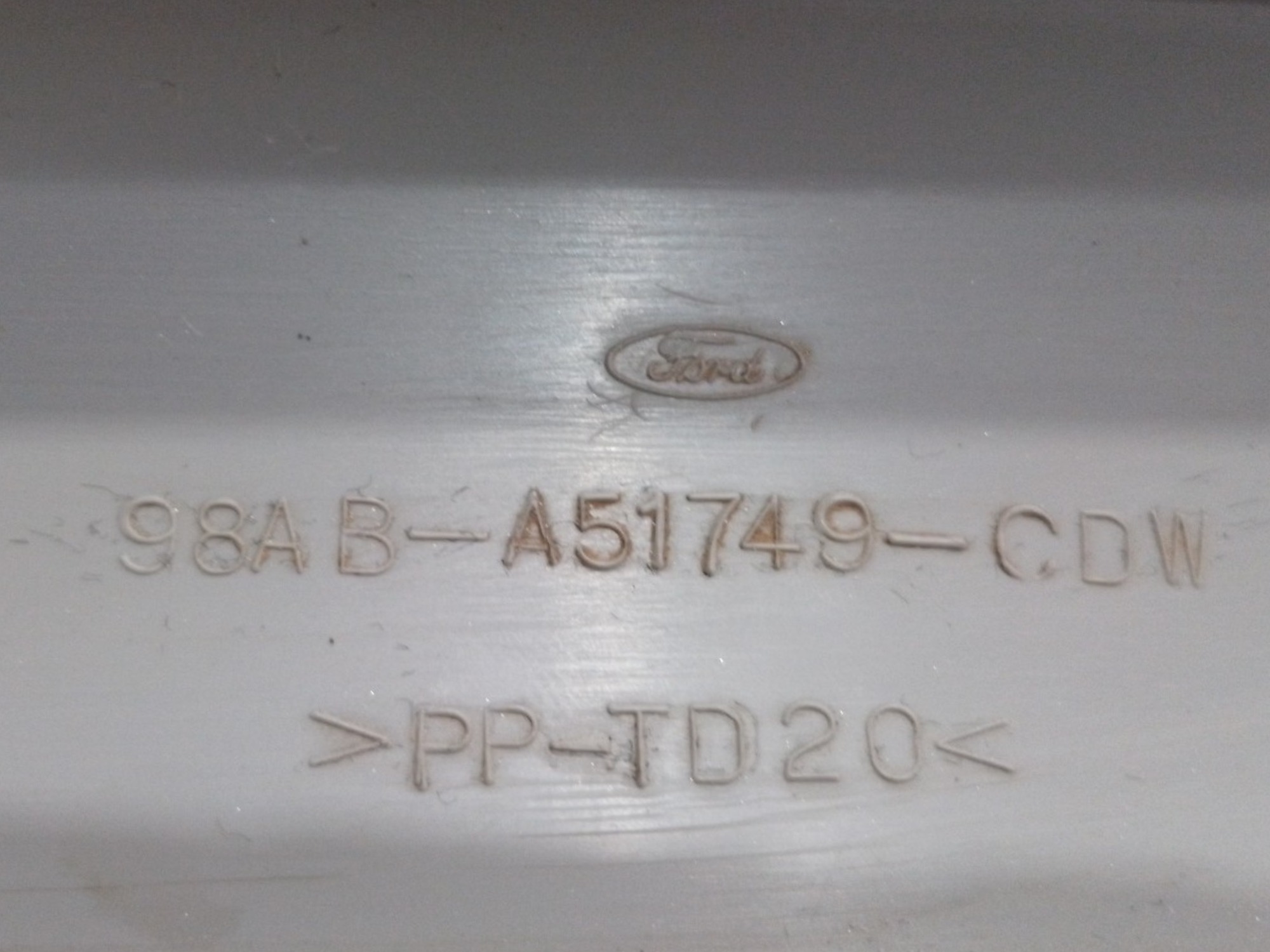 Moldura Esquerda Teto Traseiro Ford Focus 2008 Orig Usado 4