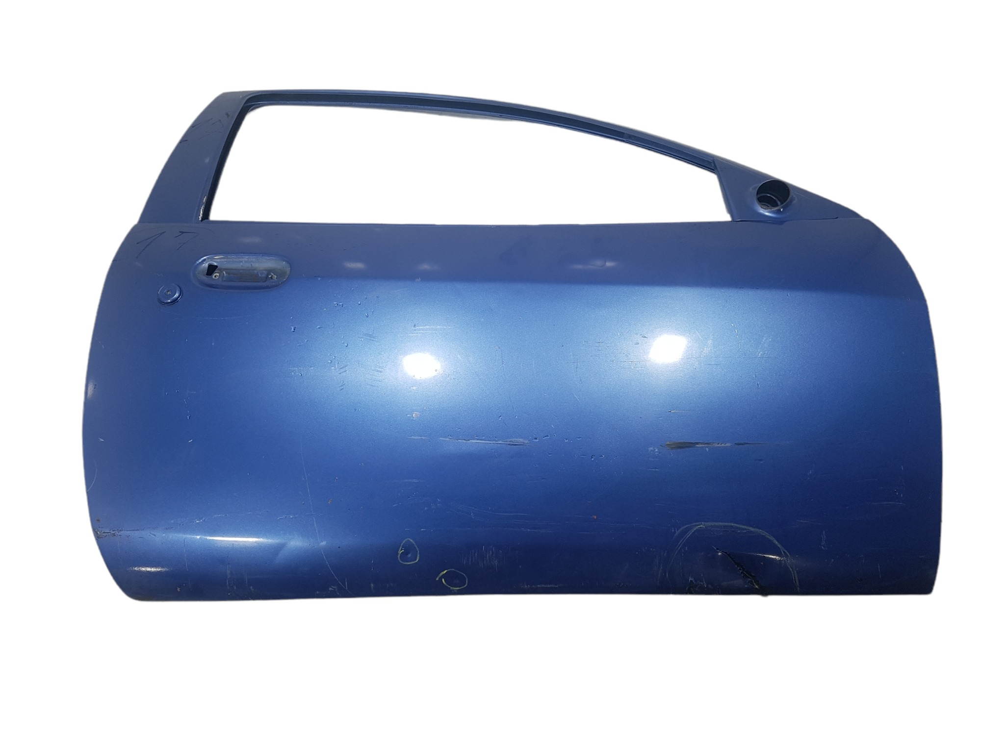 Porta Dianteira Direito Ford Ka 1998 Original  Dianteira Direito Azul