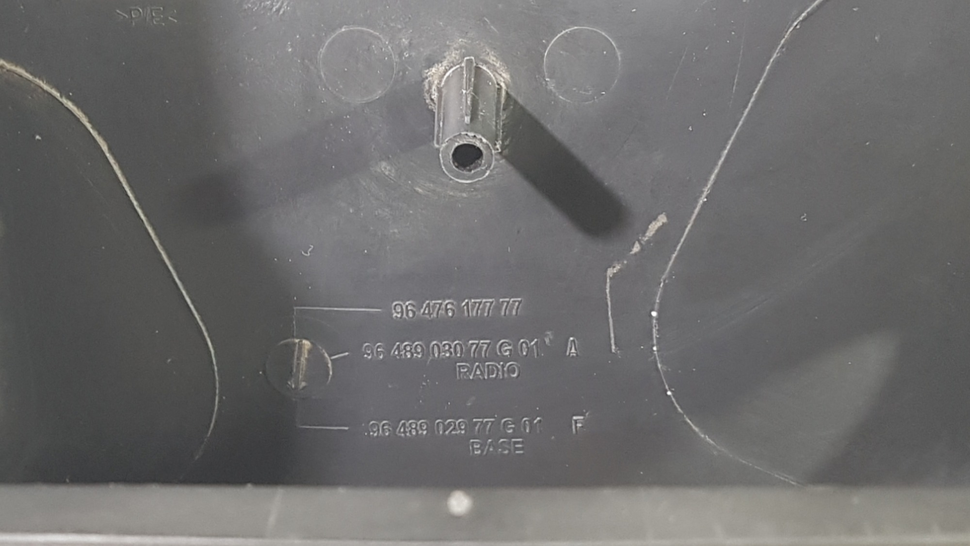 Moldura Chave Seta Peugeot 206 207 Hoggar 11