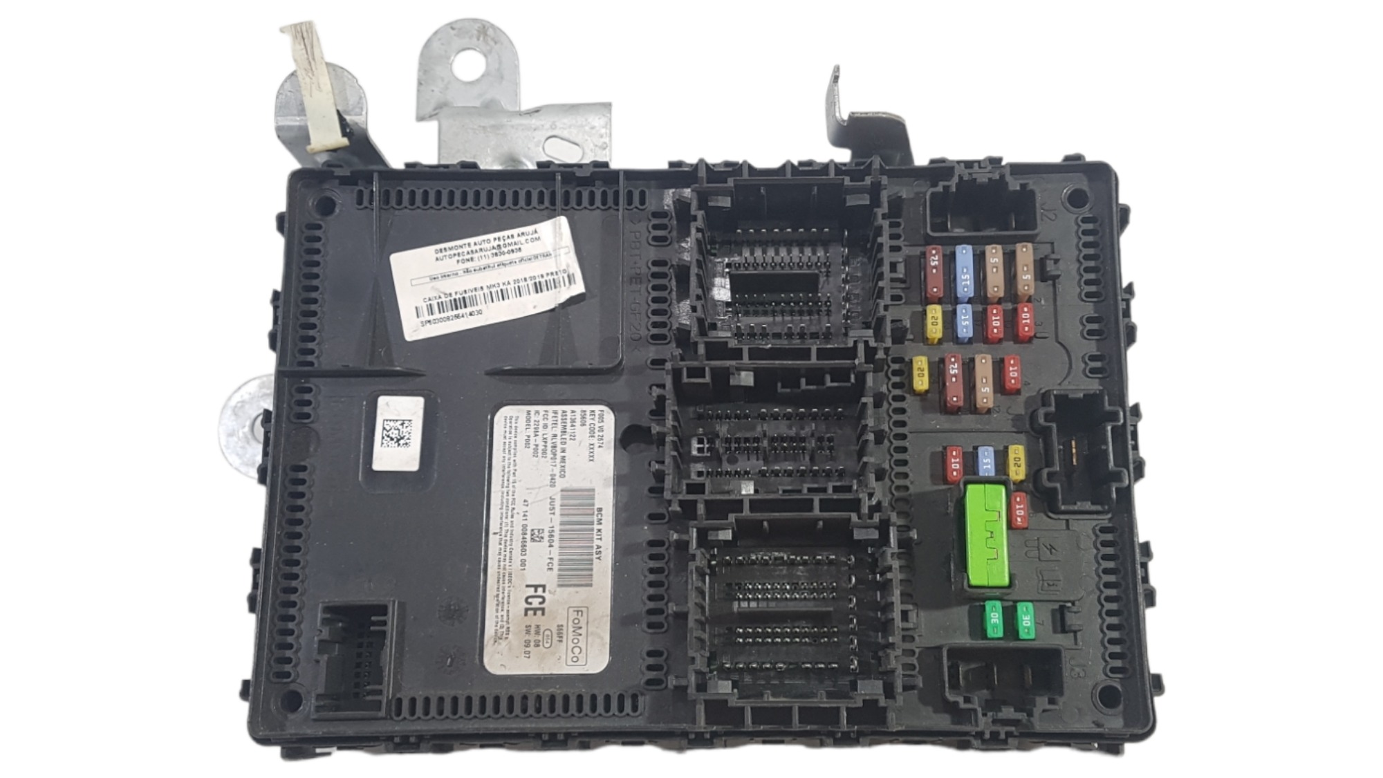 Caixa Fusíveis Ford Ka 1.0 3cil 2015 2018 2021 Original