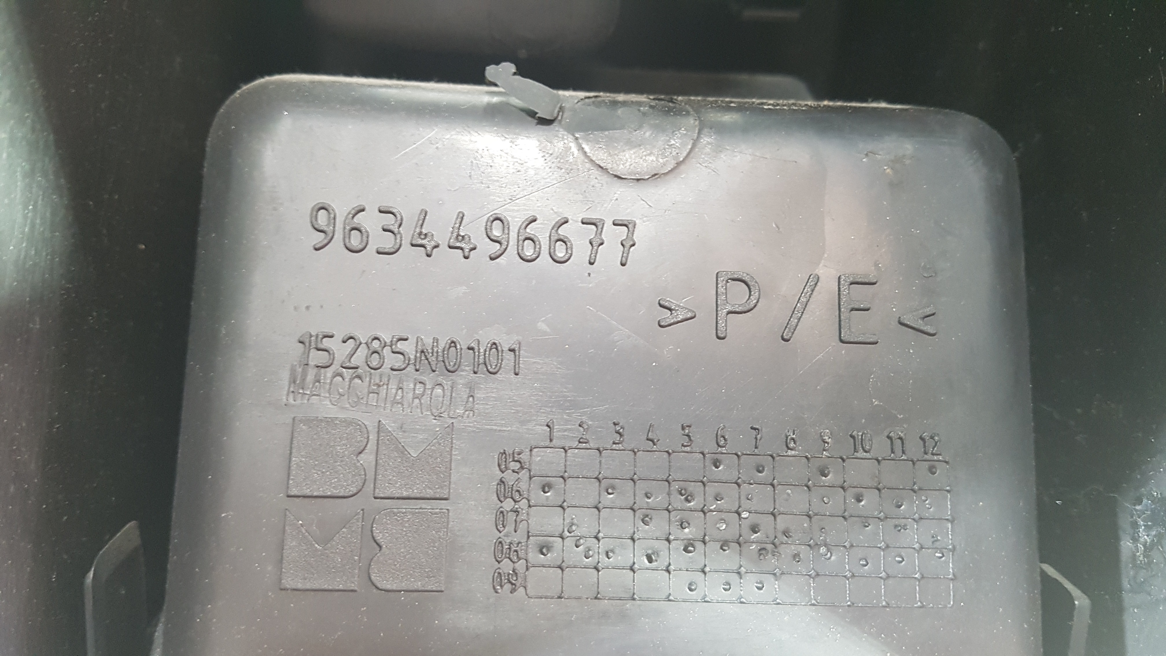 Console Central Peugeot 307 Pr Pk 2010 Original 8