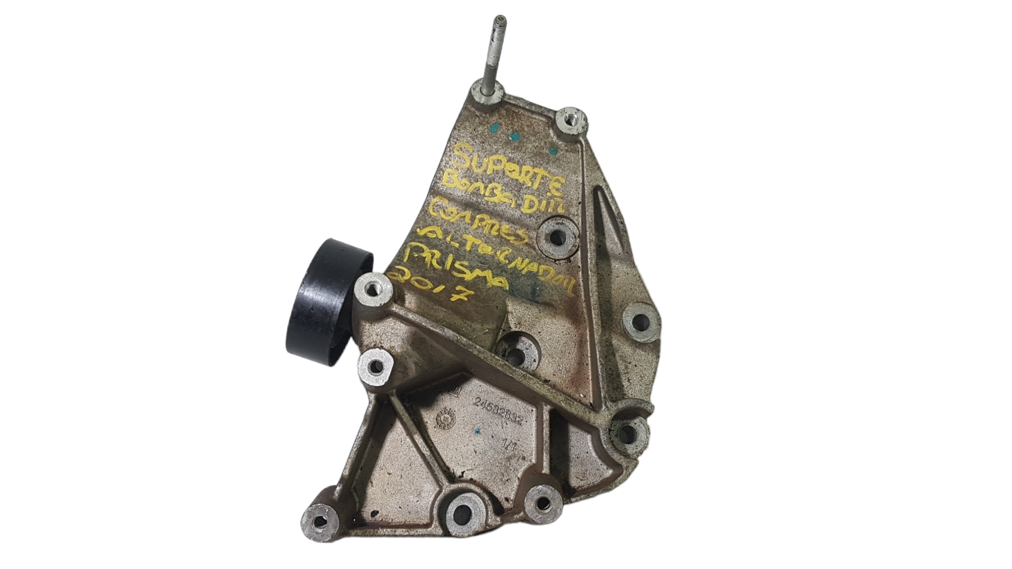 Suporte Alternador Compressor Gm Prisma 2017 Original