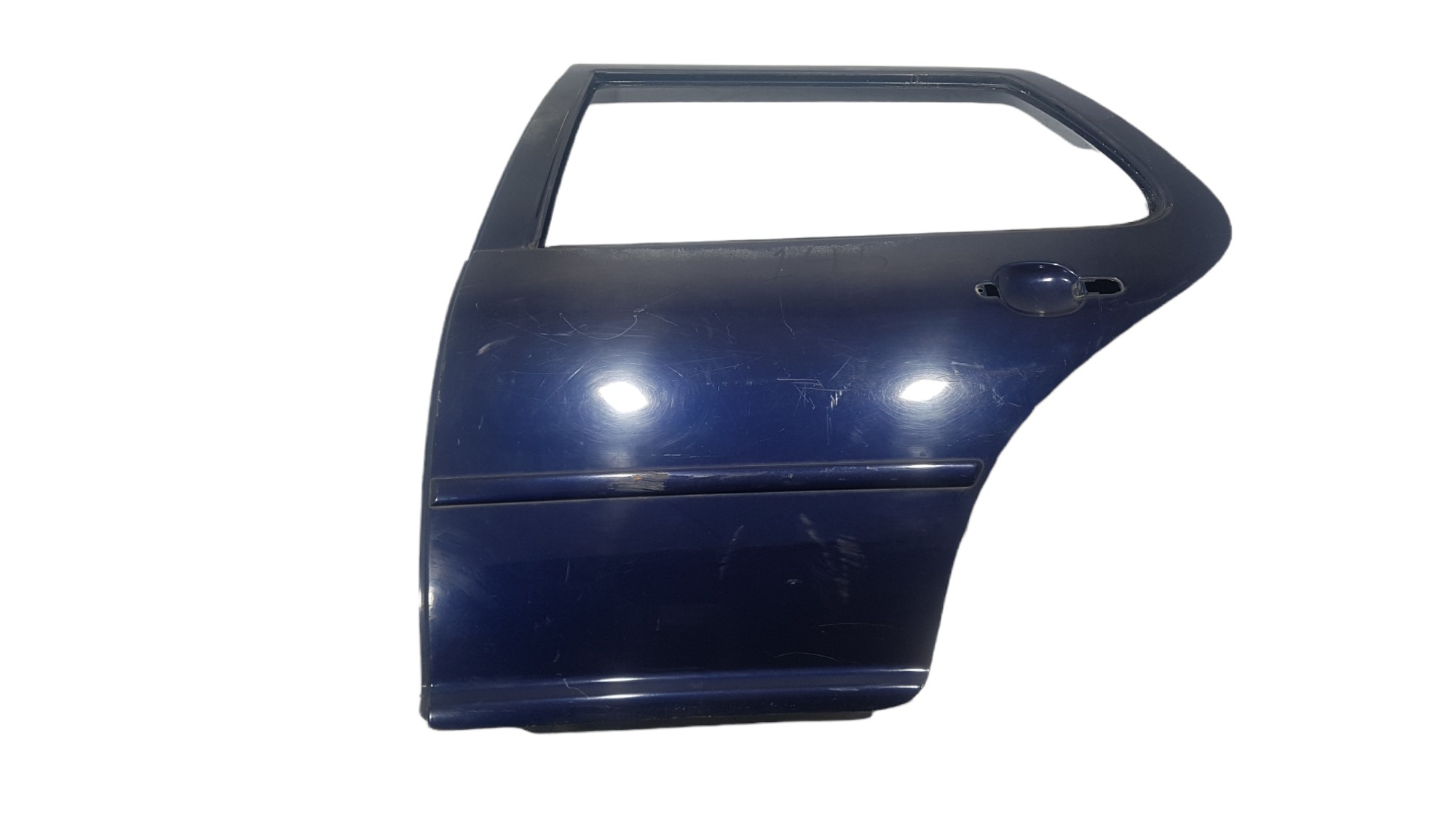 Porta Traseira Esquerdo Vw Golf 2001 Original  Traseira Esquerdo Azul