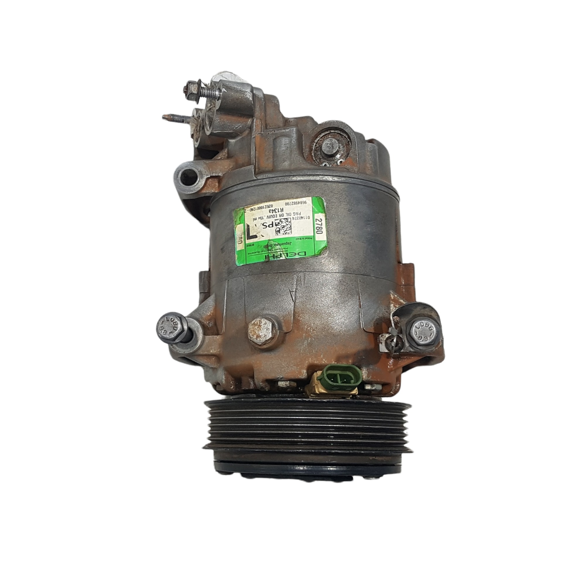 Compressor Ar Cond Peugeot 207 2012 1.6 16v Original 7