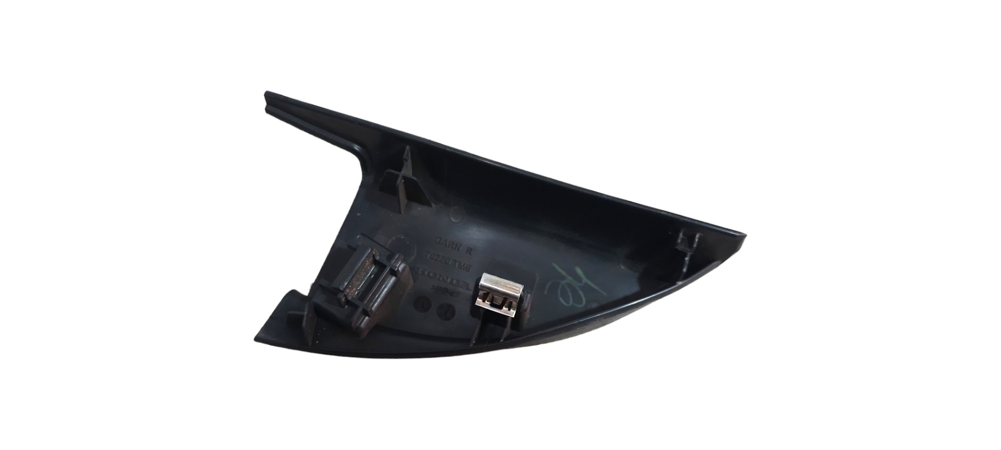 Moldura Int. Retrovisor Honda City 2013 Original Preto 4