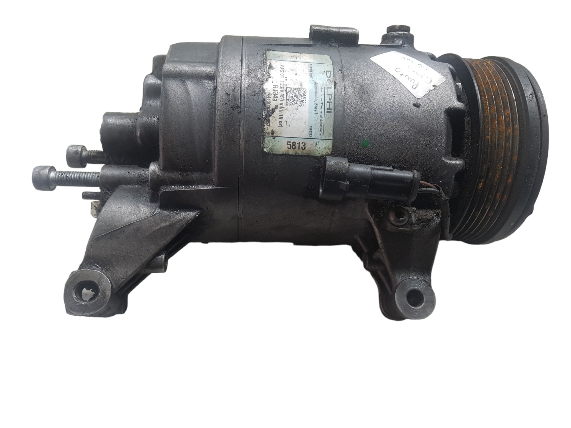 Comprenssor Ar Cond Punto 1.6 16v 2010 Original Usado 3