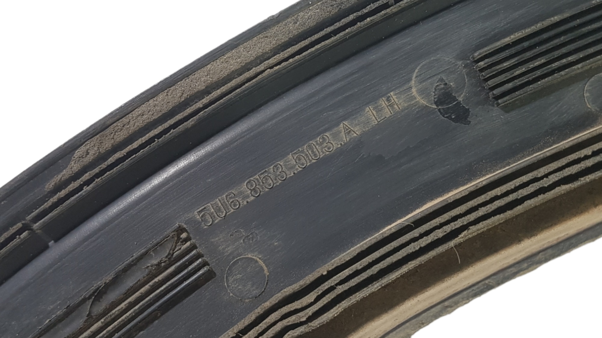 Moldura Paralama T E Vw Gol G7 2018 Track Original Preto 4