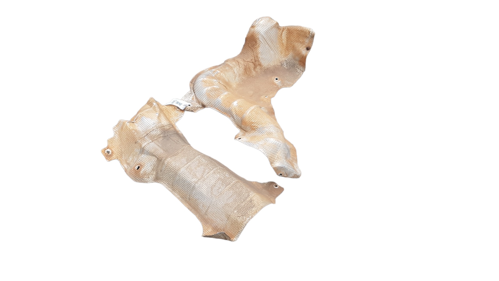 Conjunto Defletor Escapamento Ford Ka 2018 Original 2