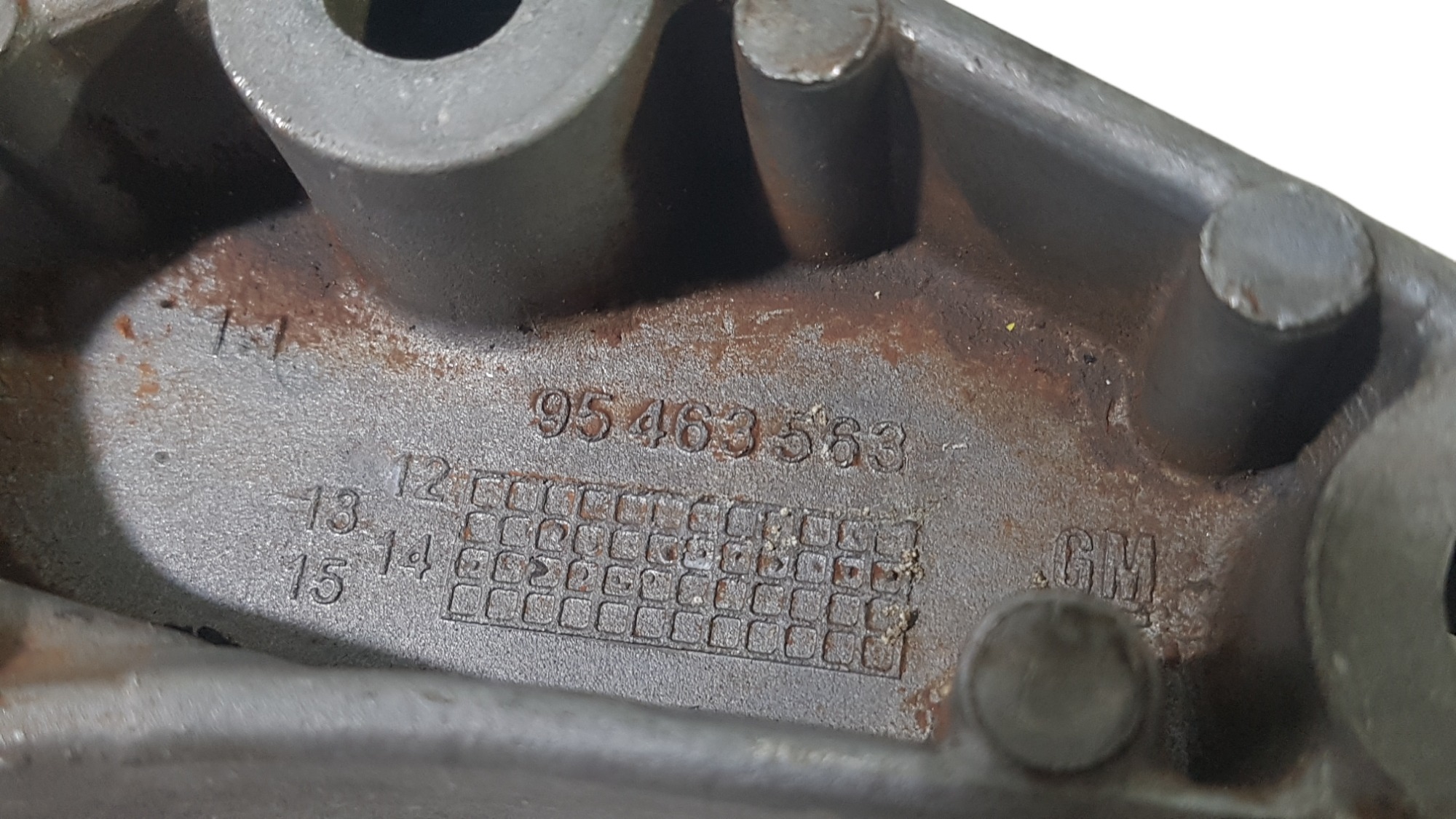 Suporte Coxim Traseiro Câmbio Gm Onix 1.4 2017 Original 13