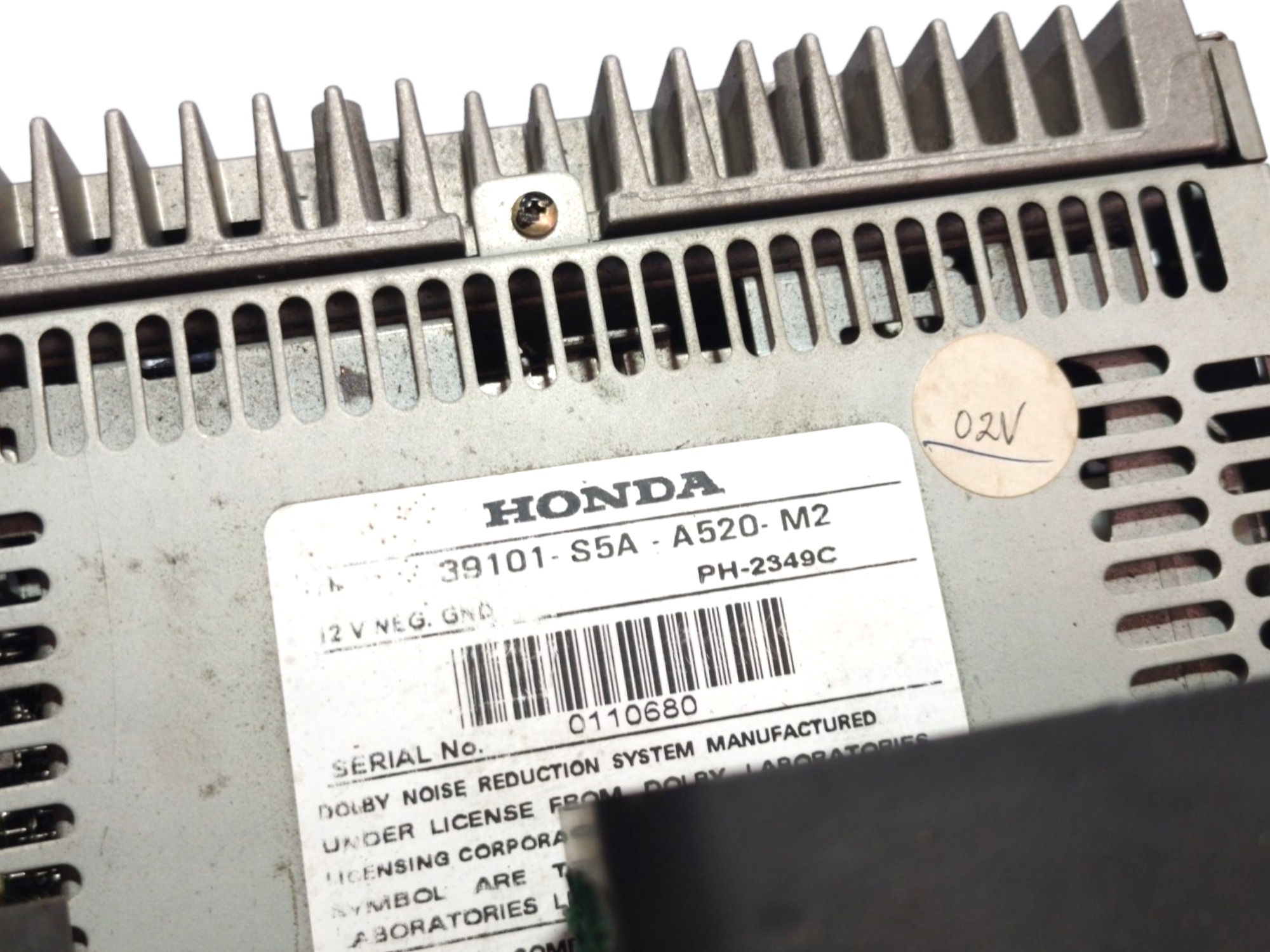 Rádio Honda Civic 2001 2002 2003 2004 2005 Com Comando De Ar 17