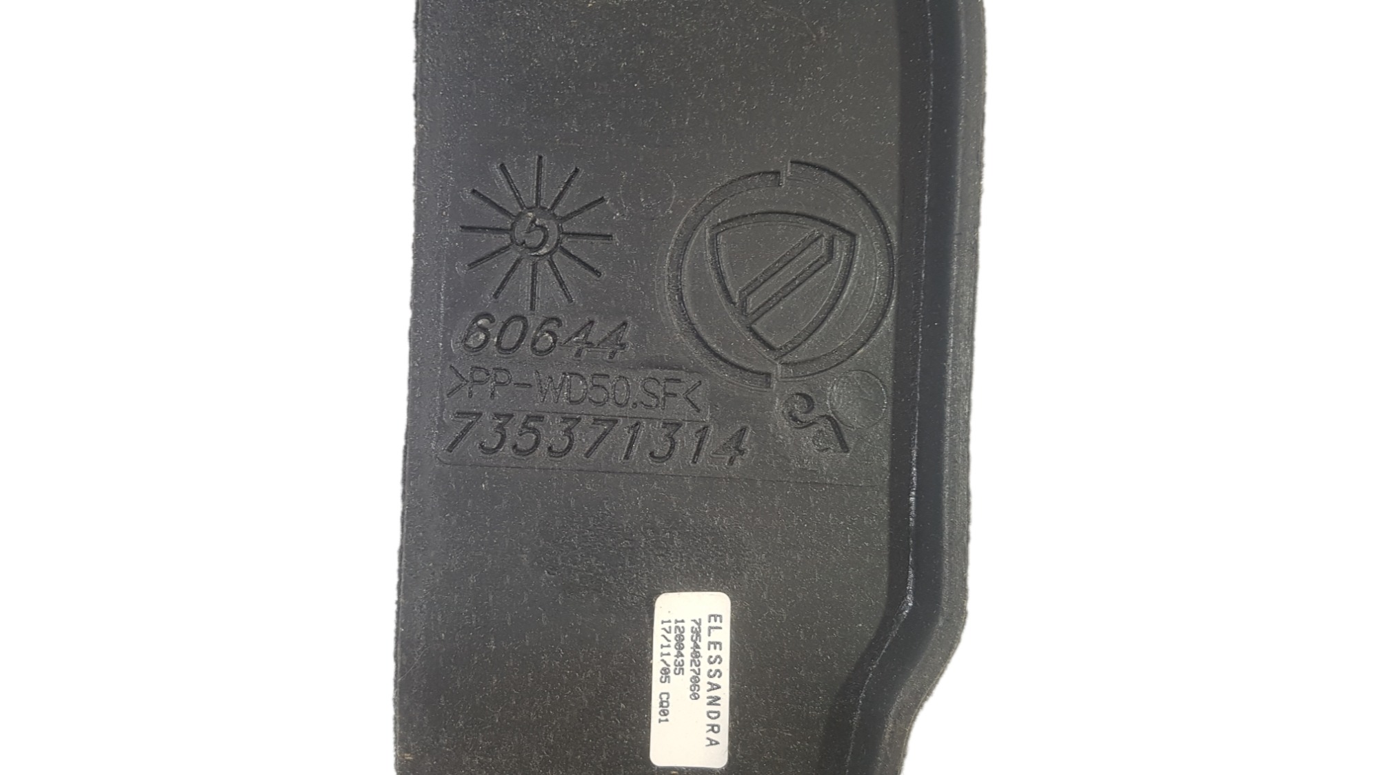 Acabamento Console L. E Fiat Idea Elx 2006 Original 5