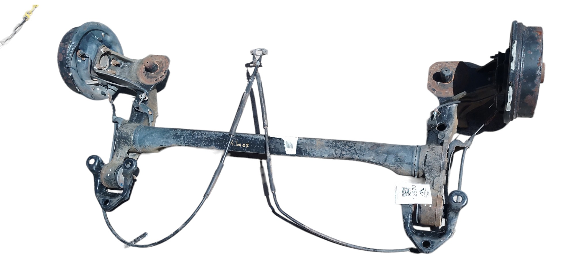 Eixo traseiro vectra 2007 original usado 1