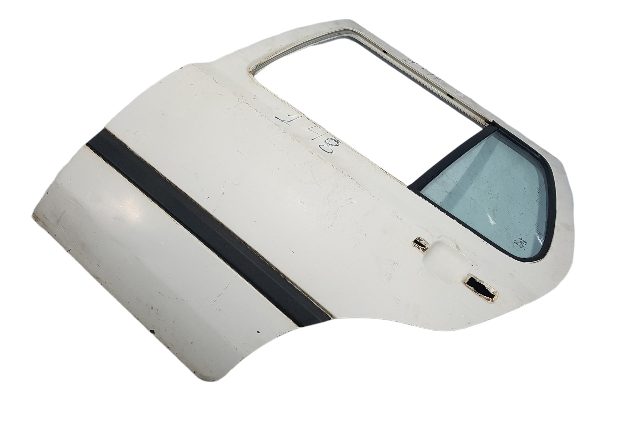 Porta Traseira Esquerda Vw Golf 1996 Traseira Esquerdo Branco 3