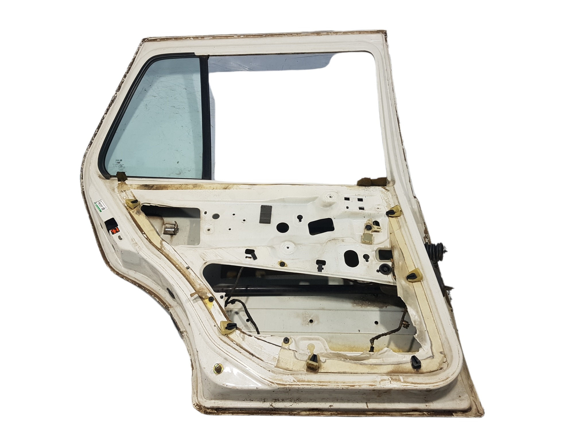 Porta Traseira Esquerda Vw Golf 1996 Traseira Esquerdo Branco 7