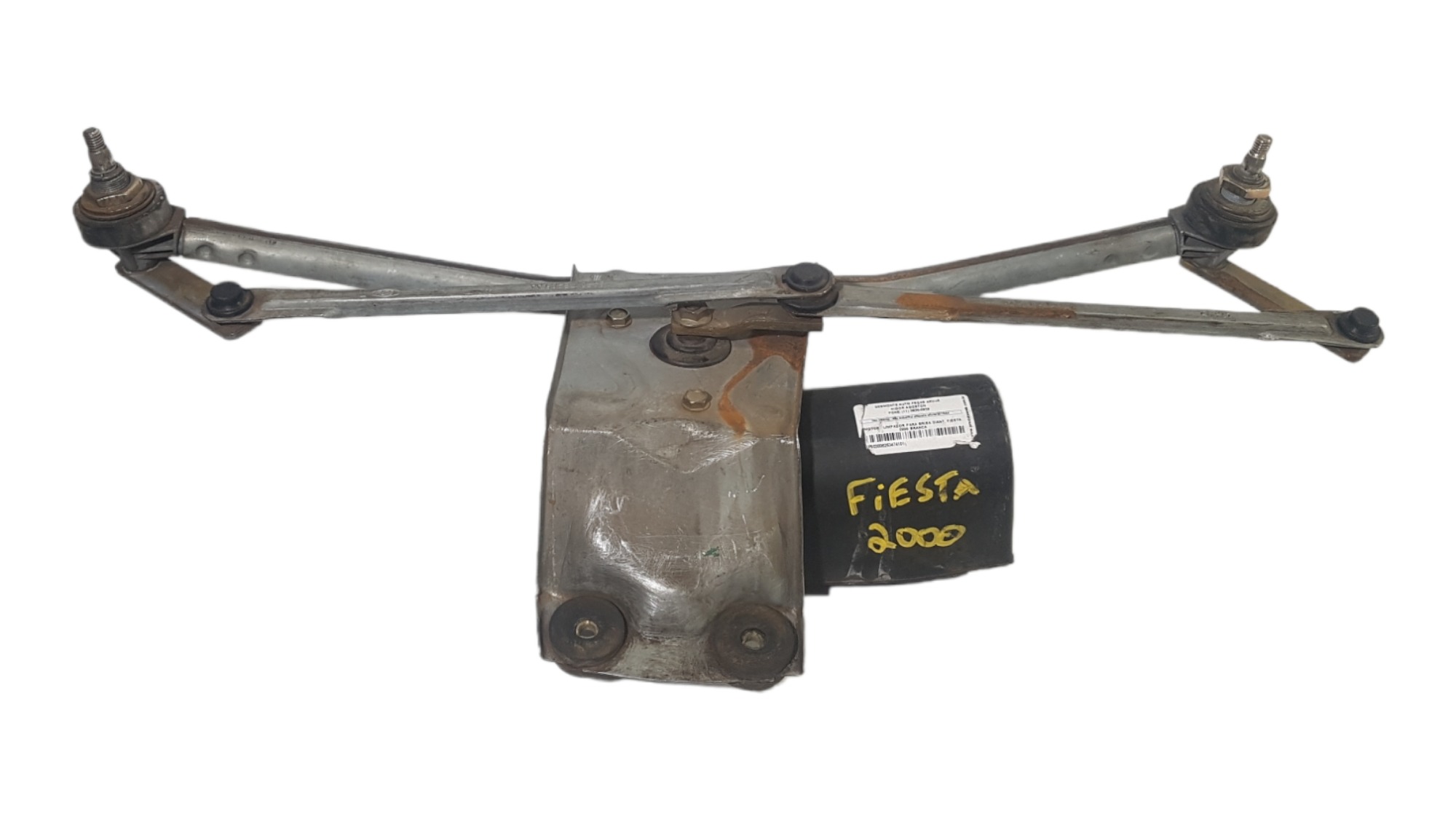 Motor Limpador Parabrisa Ford Fiesta Courier 1999 2000 01  2