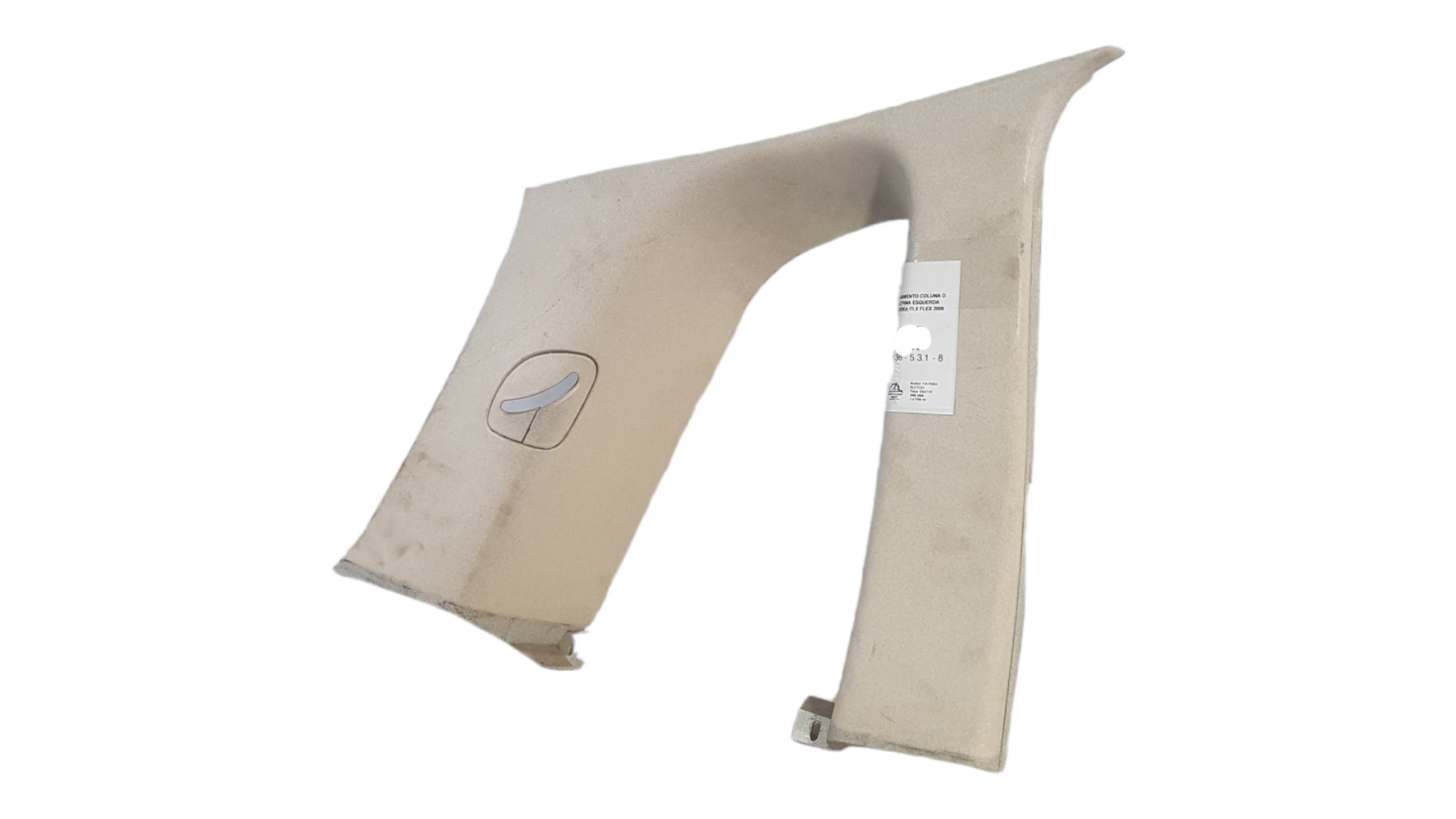 Acabamento Coluna Traseira Esquerda Fiat Idea Elx 2006 Origi 2