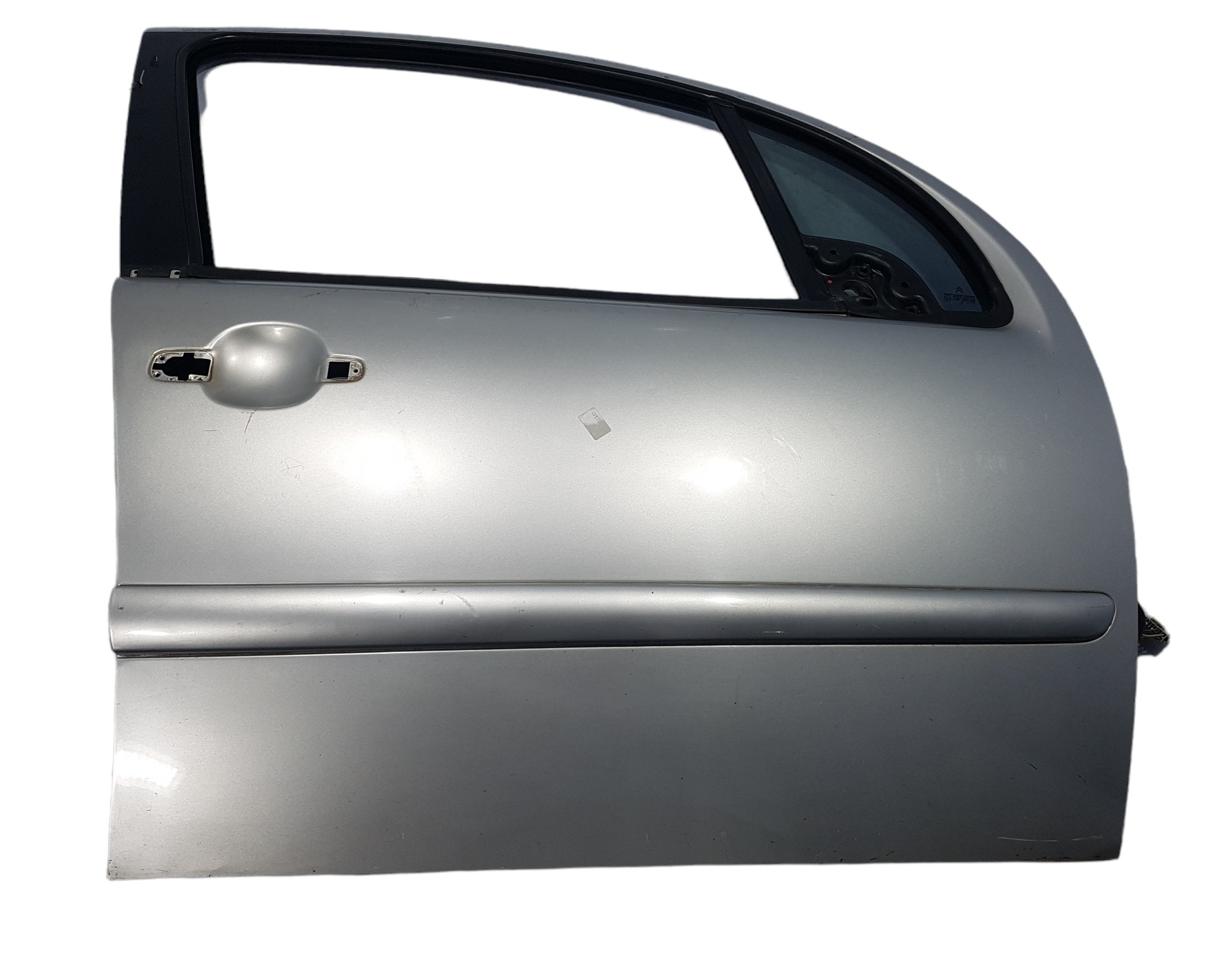 Porta Dianteira Direita Citroen C3 2010 Dianteira Direito Prata