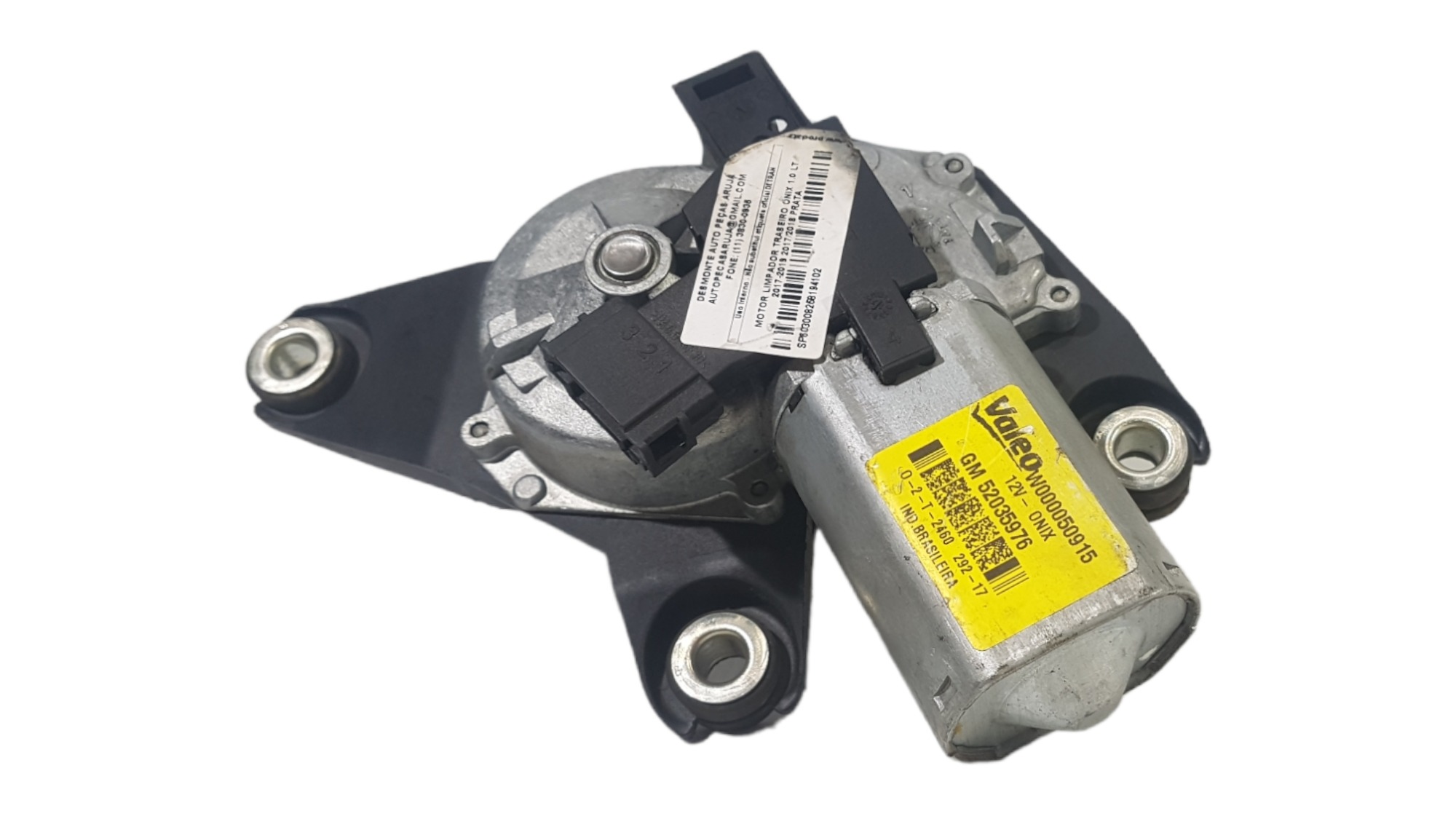 Motor Limpador Traseiro Gm Onix 2014 2015 2016 2017 2018 19 2