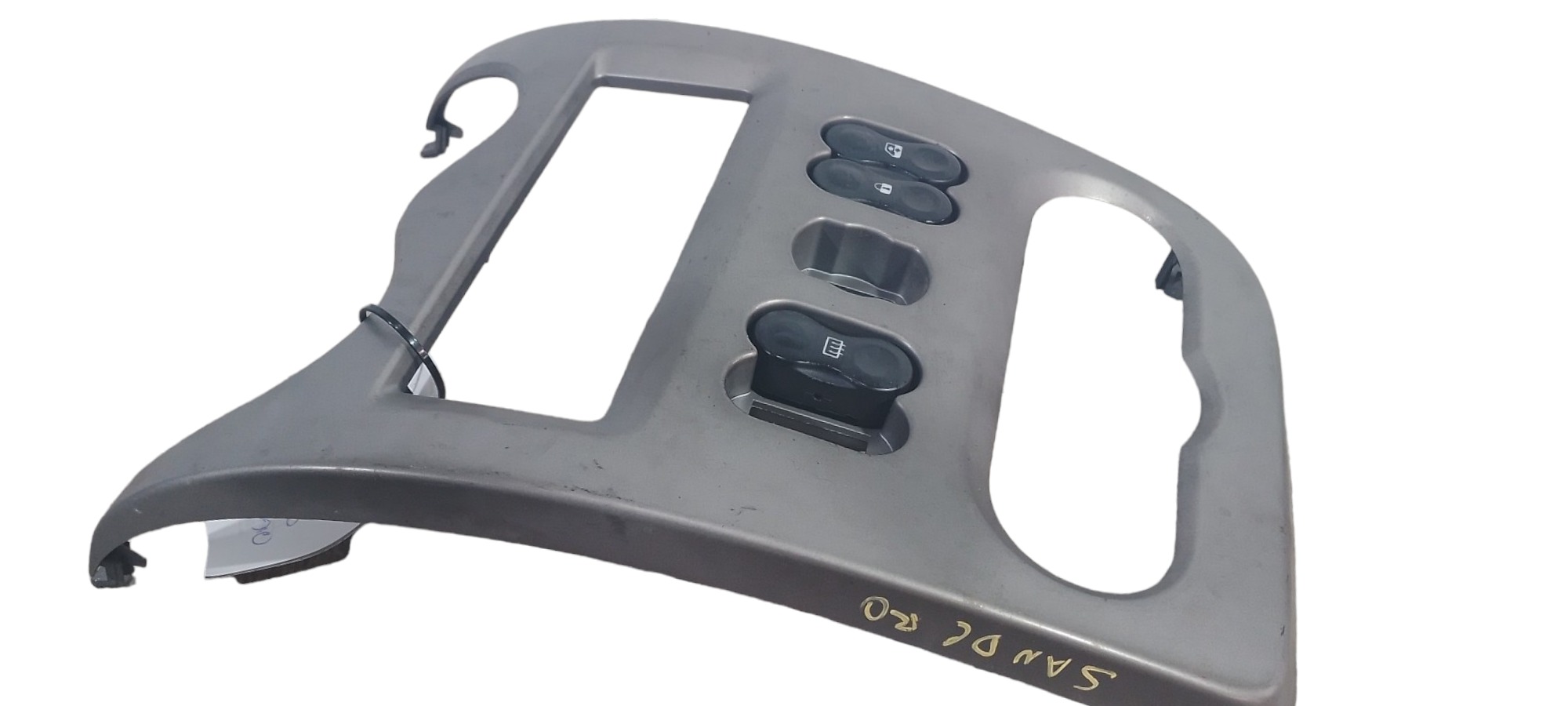 Moldura Painel Som Renault Sandero 2010 Original Usado 10
