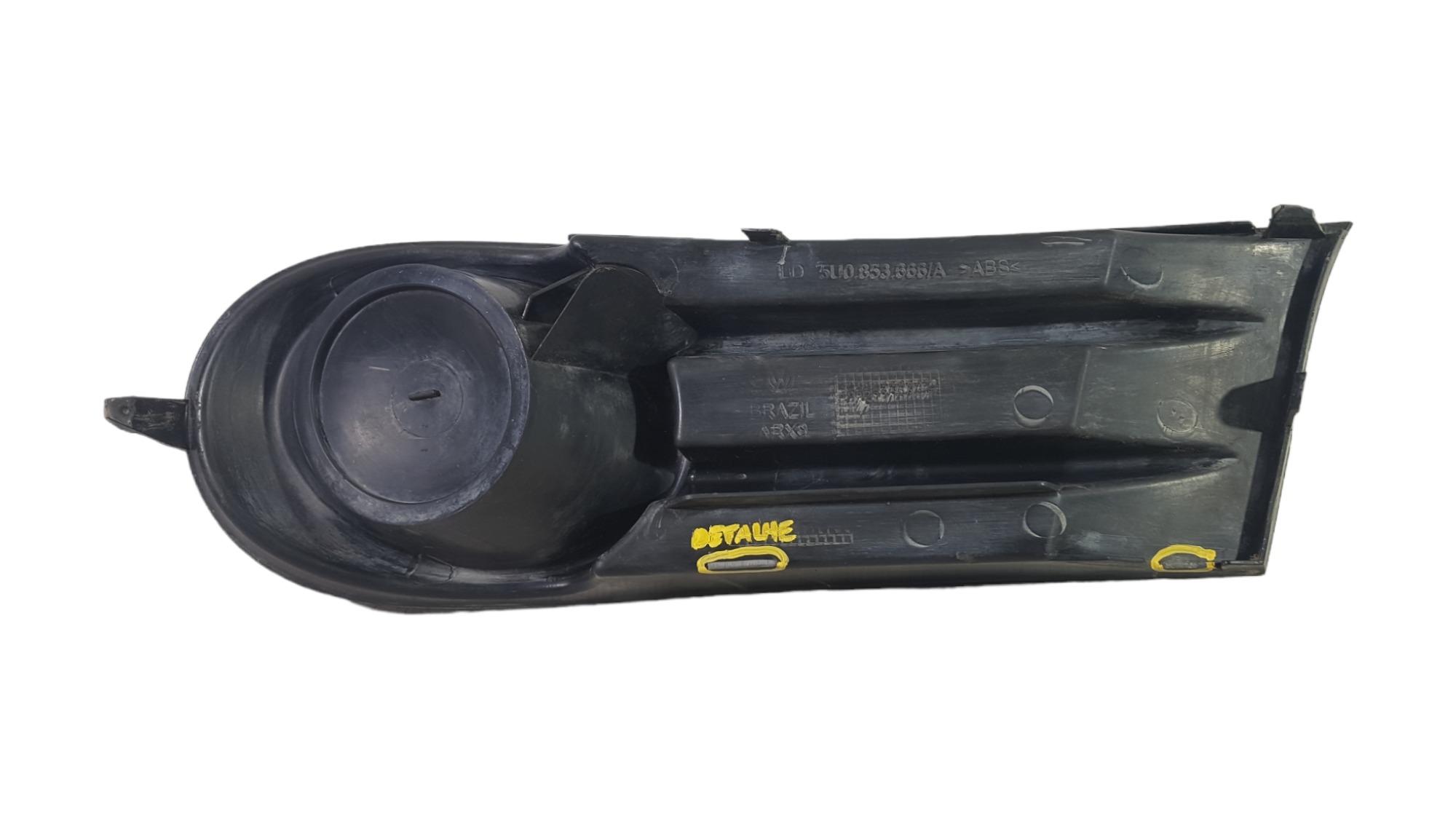 Moldura Faról Milha L D Vw Gol G5 2010 Orig Usado Detalhe  2 5