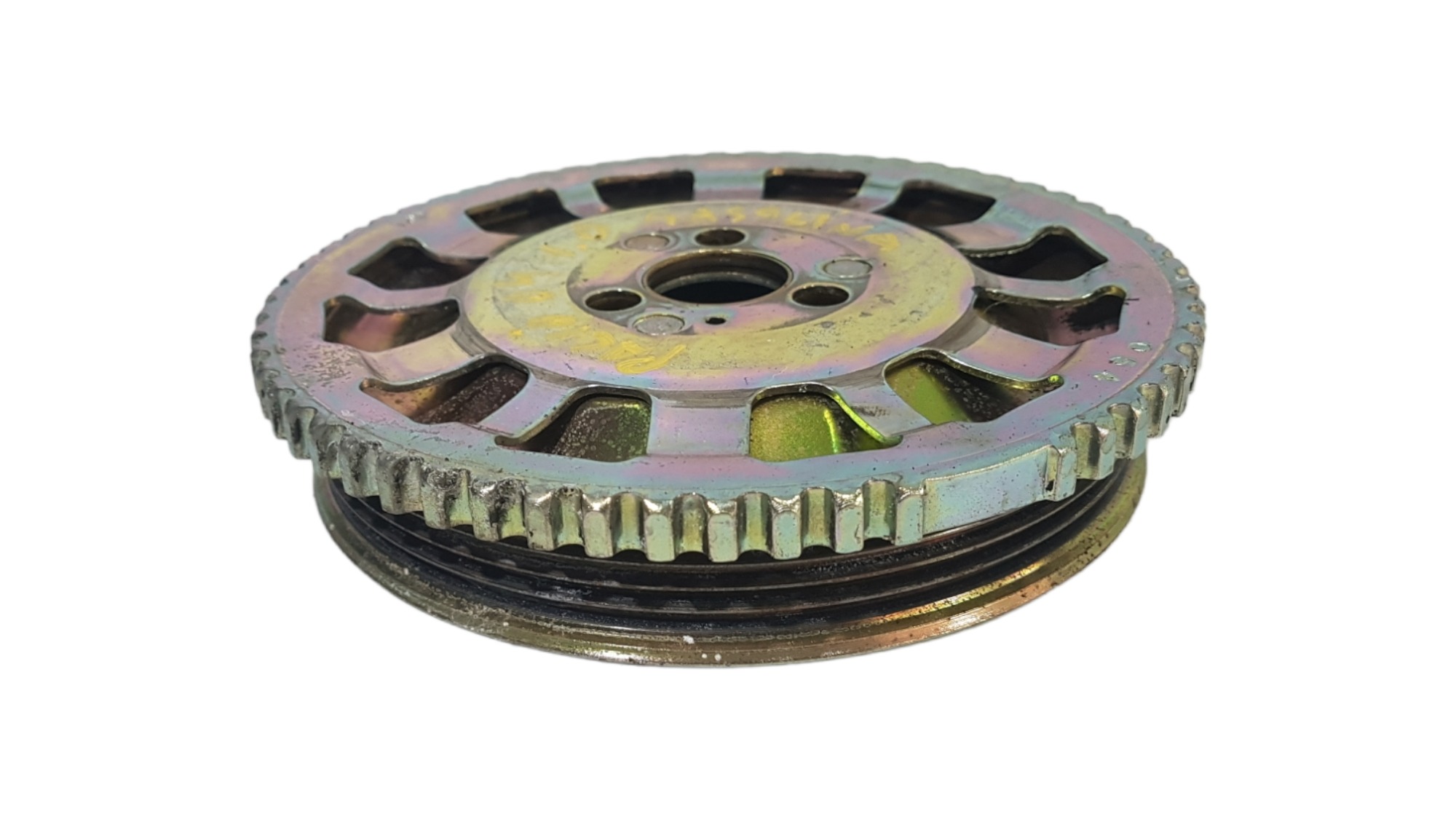 Polia Virabrequim Fiat Palio 2004 1.0 8v 55184018 Onca 5