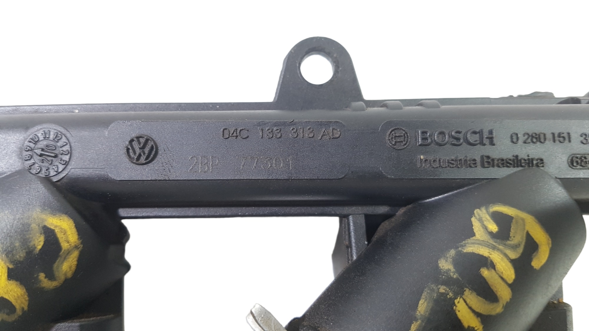 Flauta Com Bicos Injetores Volkswagen Gol G8 1.0 3cil 2021 6