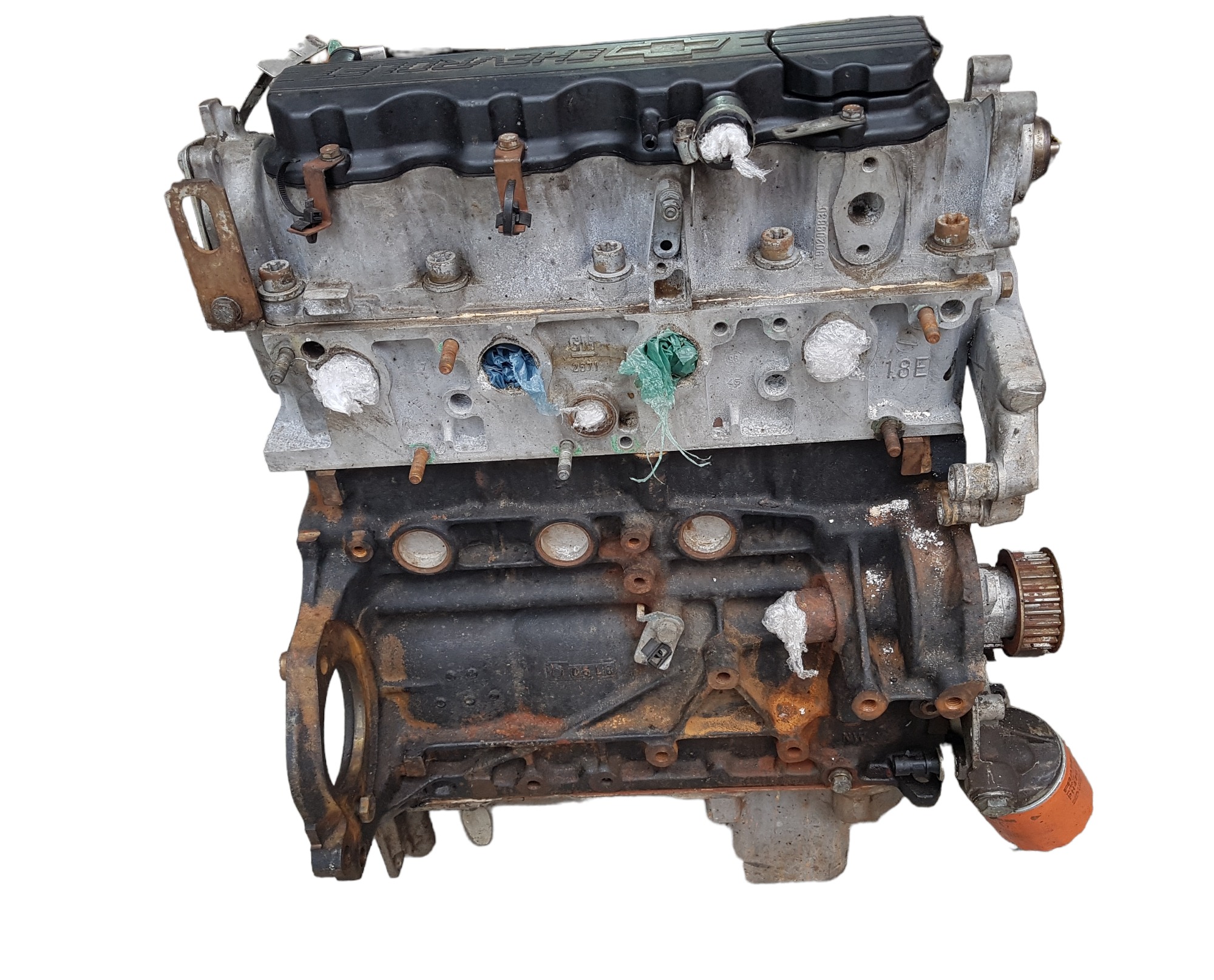 Motor Parcial Gm Astra 2001 1.8 8v Gasolina 3