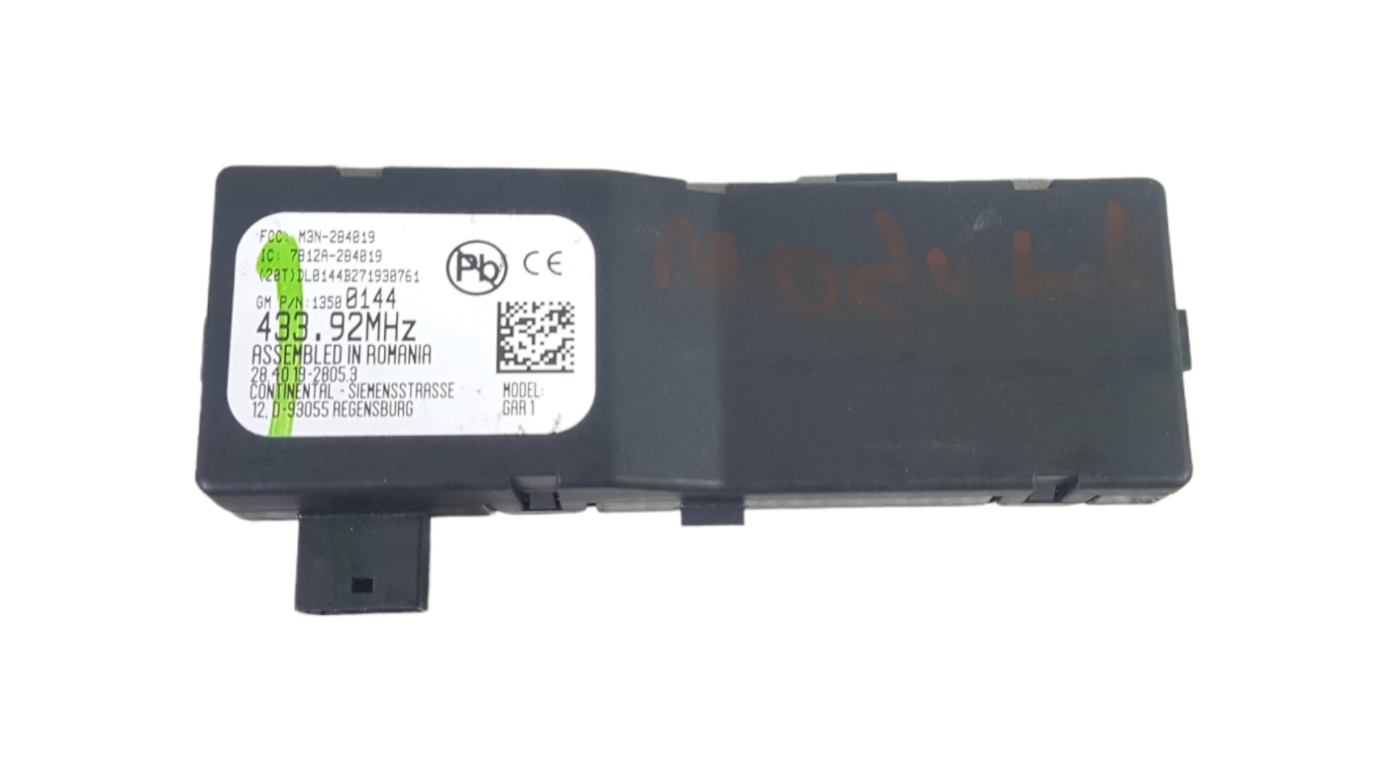 Módulo Alarme Gm Onix Prisma 2015 19 Original 13500144