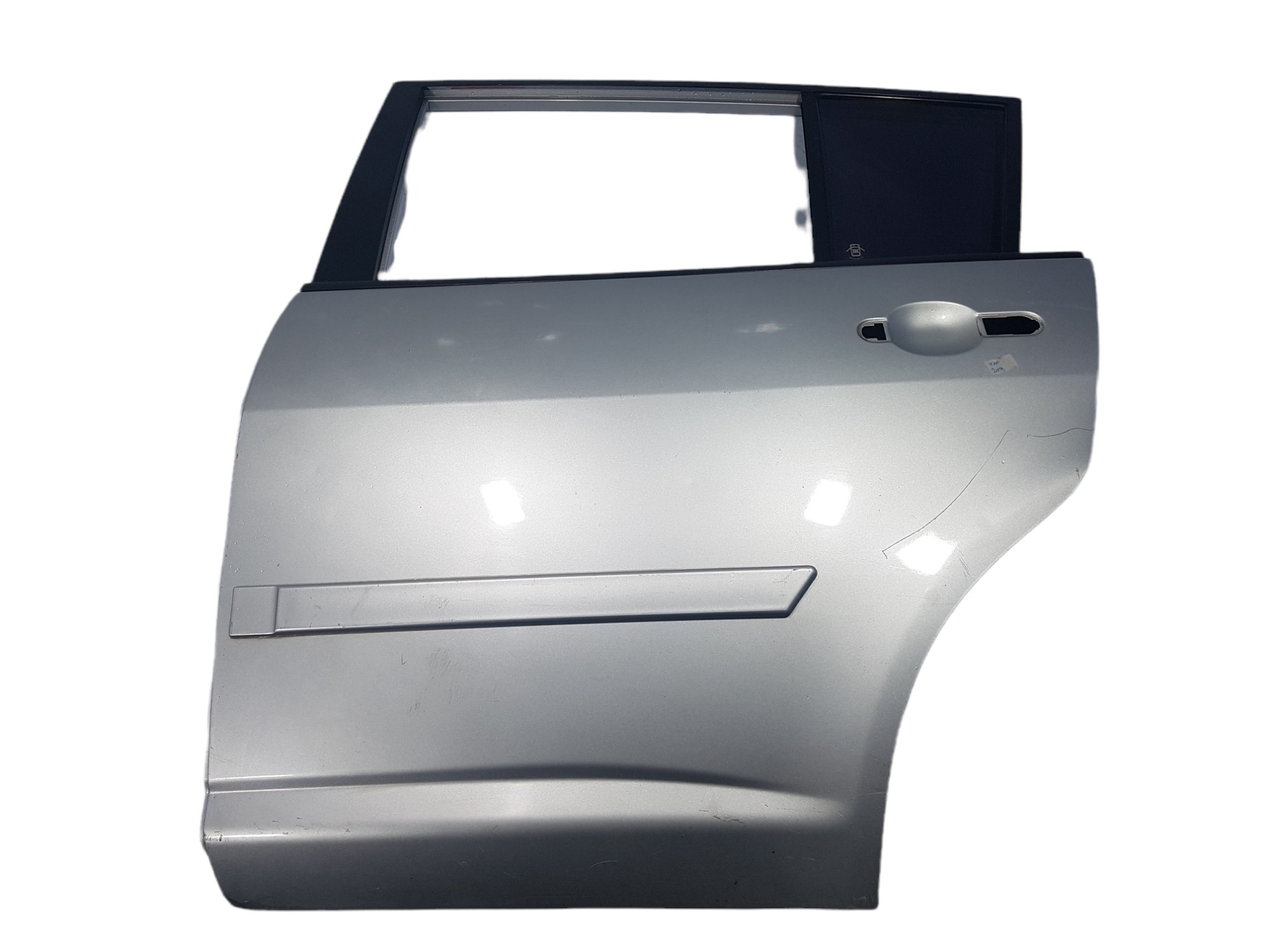 Porta Traseira Esquerdo Nissan Tiida 2008 Original  Traseira Esquerdo Prata