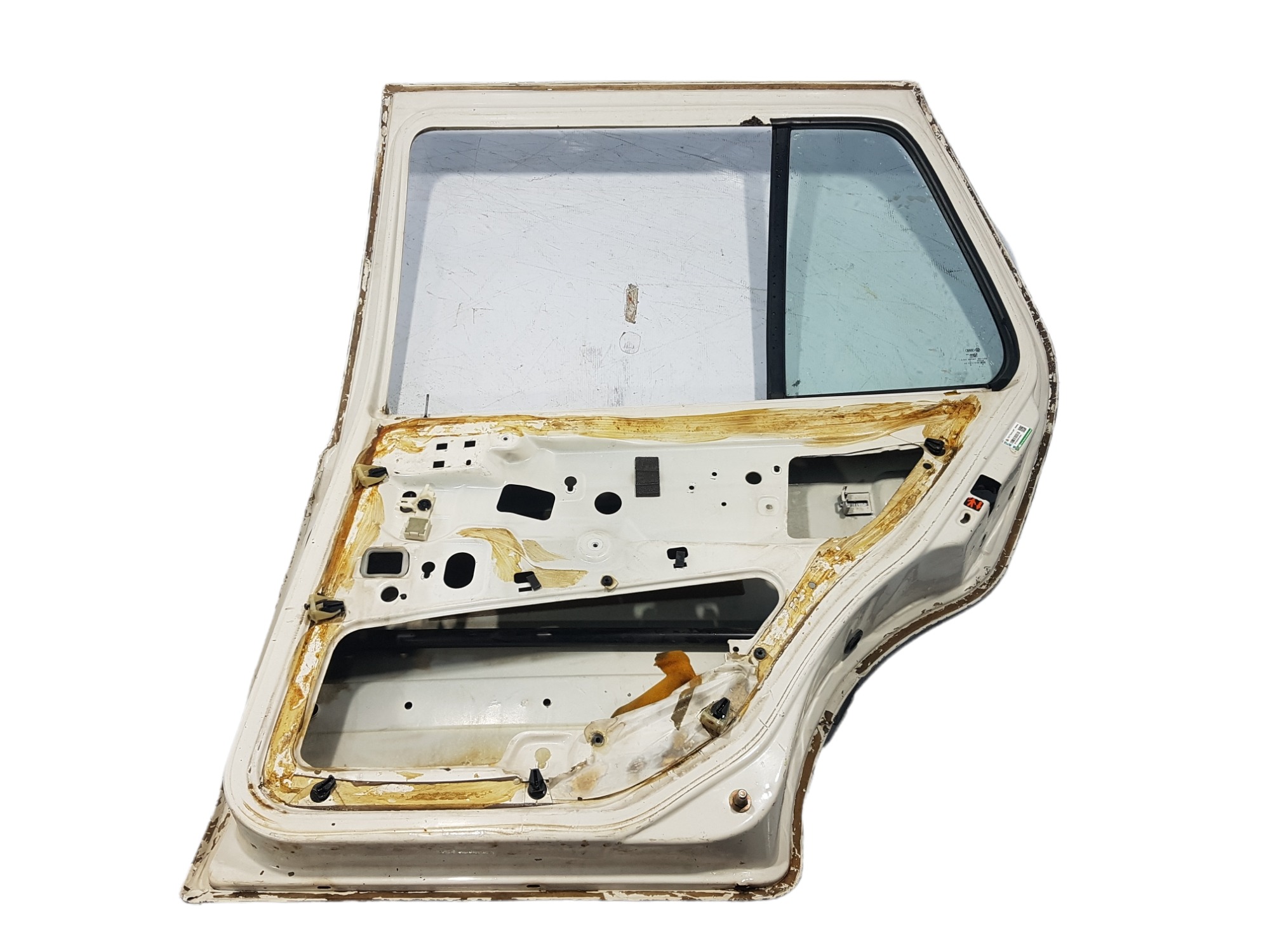 Porta Traseira Direita Vw Golf 1996 Traseira Direito Branco 4