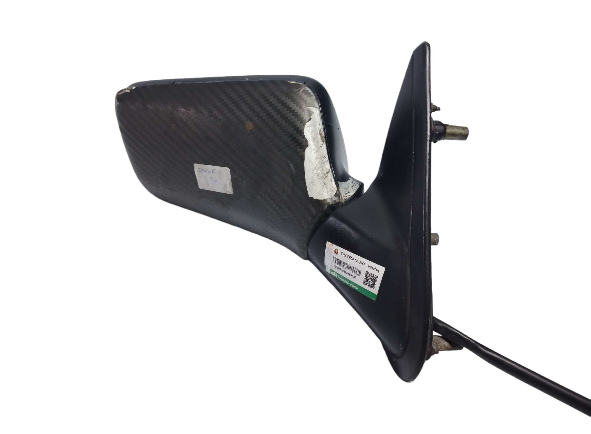Retrovisor Direito Vw Golf 1996 4 Portas Hella Original