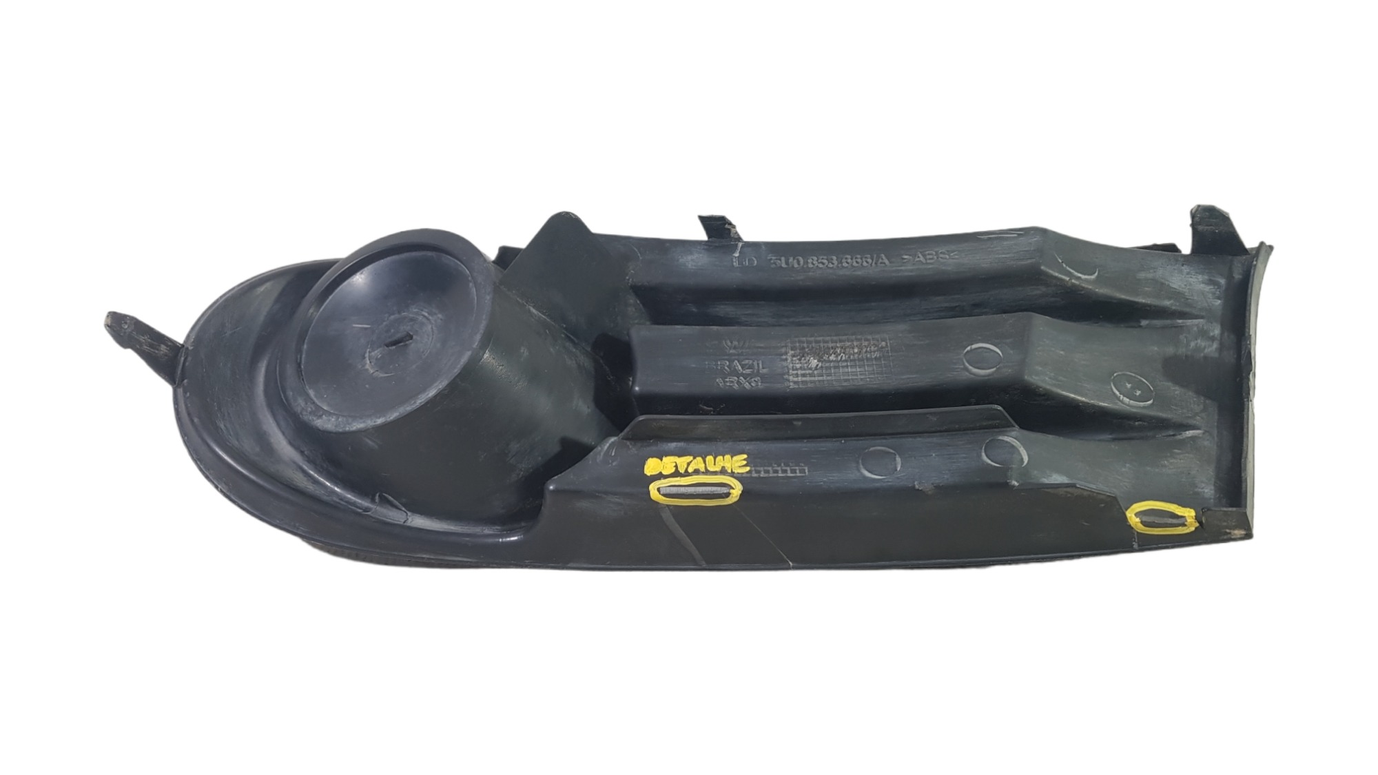 Moldura Faról Milha L D Vw Gol G5 2010 Orig Usado Detalhe  2 7