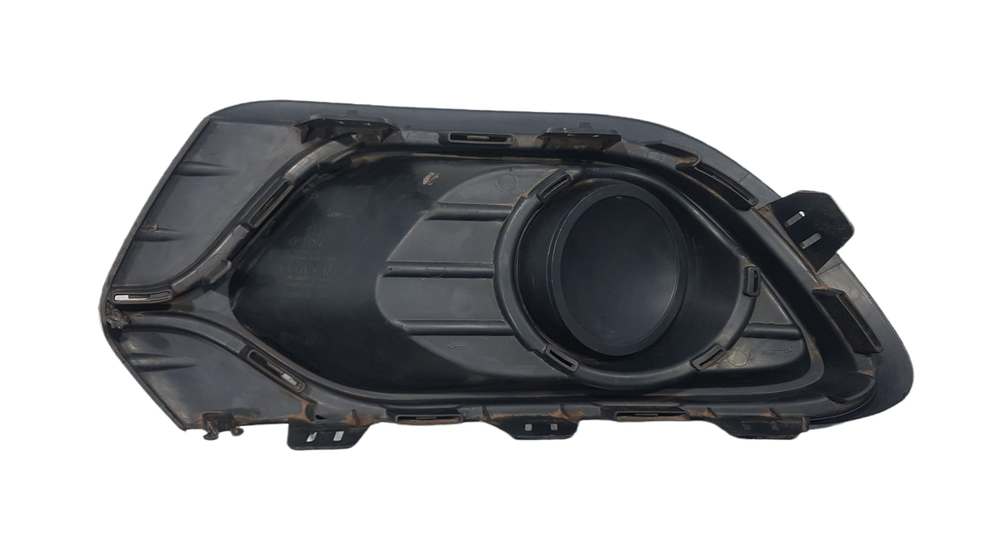 Moldura Farol De Milha L D Renault Logan 2014 Original Usado Preto Direito 2