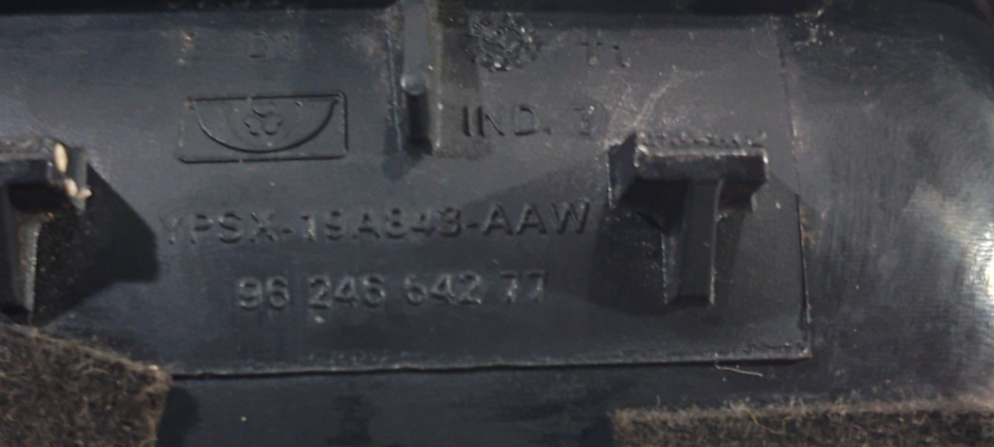 Difusor De Ar Direito Peugeot 206 Original 9624664277 9