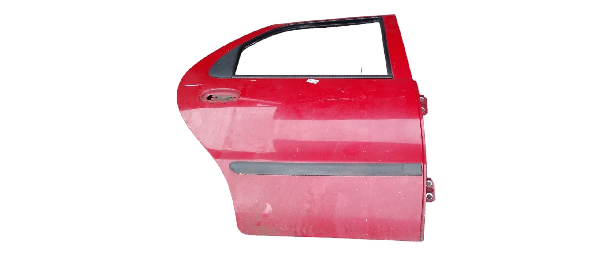Porta Traseira Direita Fiat Palio 2004 Original Traseira Direito Vermelho