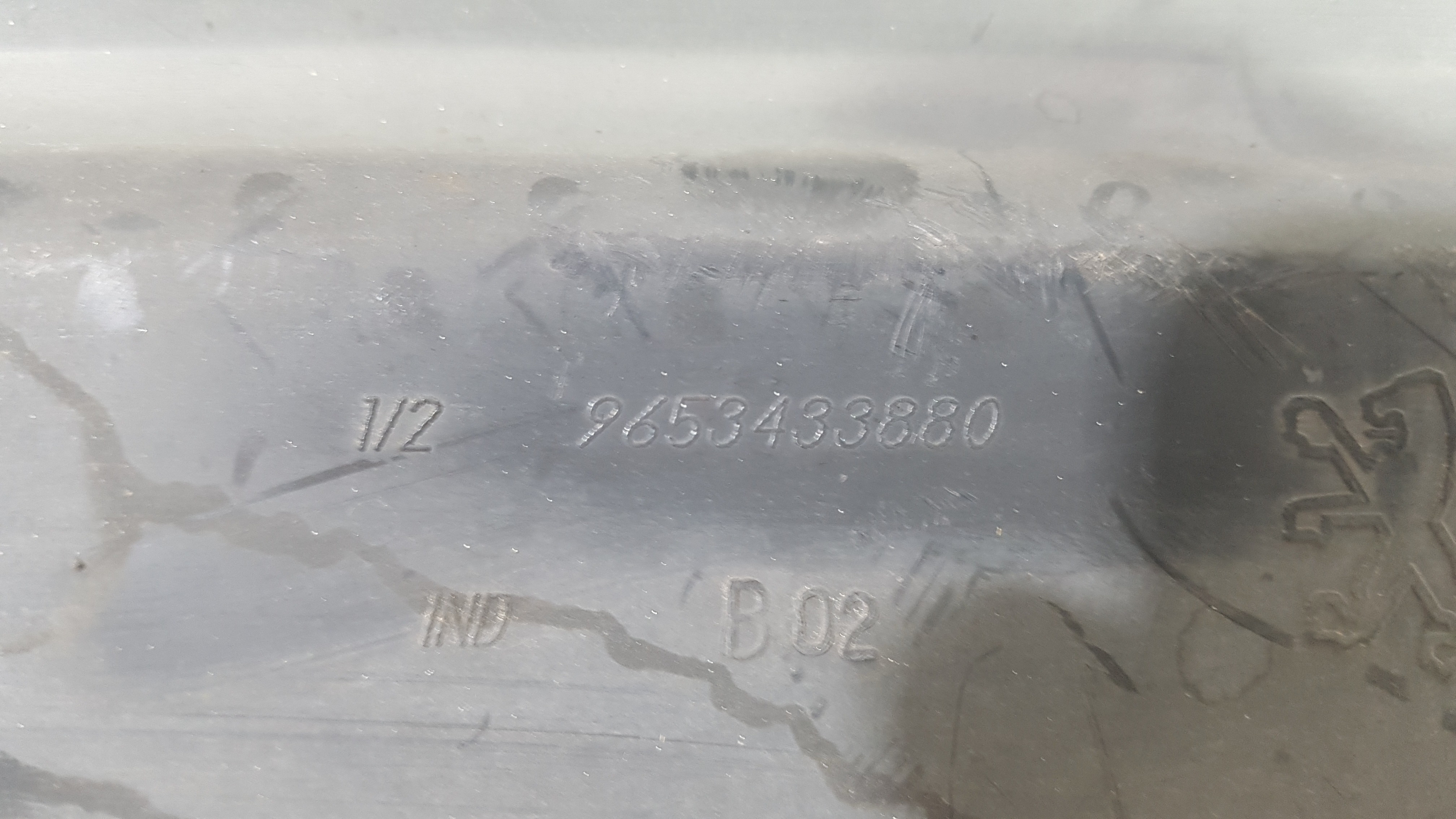 Defletor Calor Radiador Peugeot 307 2010 Original 5