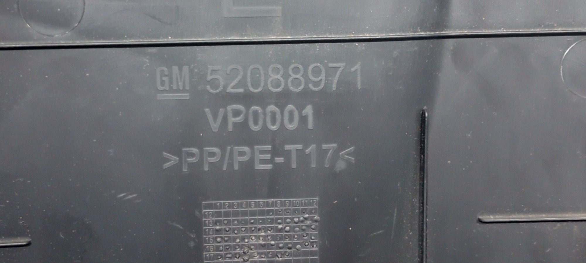 Acabamento Inferior Esquerda Coluna Central Gm Onix 2017 520 15