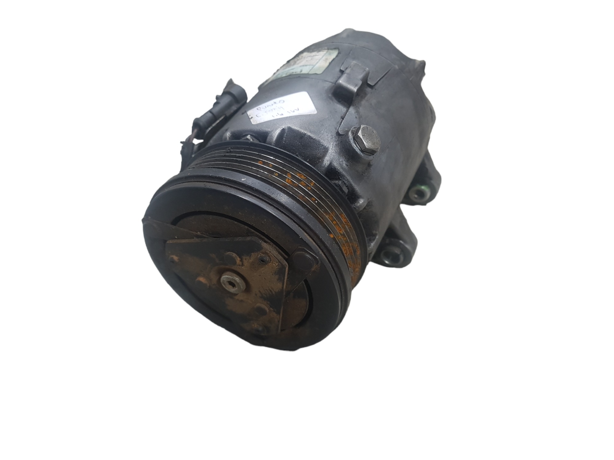 Comprenssor Ar Cond Punto 1.6 16v 2010 Original Usado 5