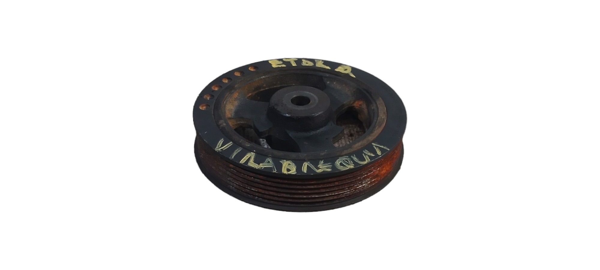 Polia Virabrequim Fiat Palio 1.6 2010 2014 Original 3