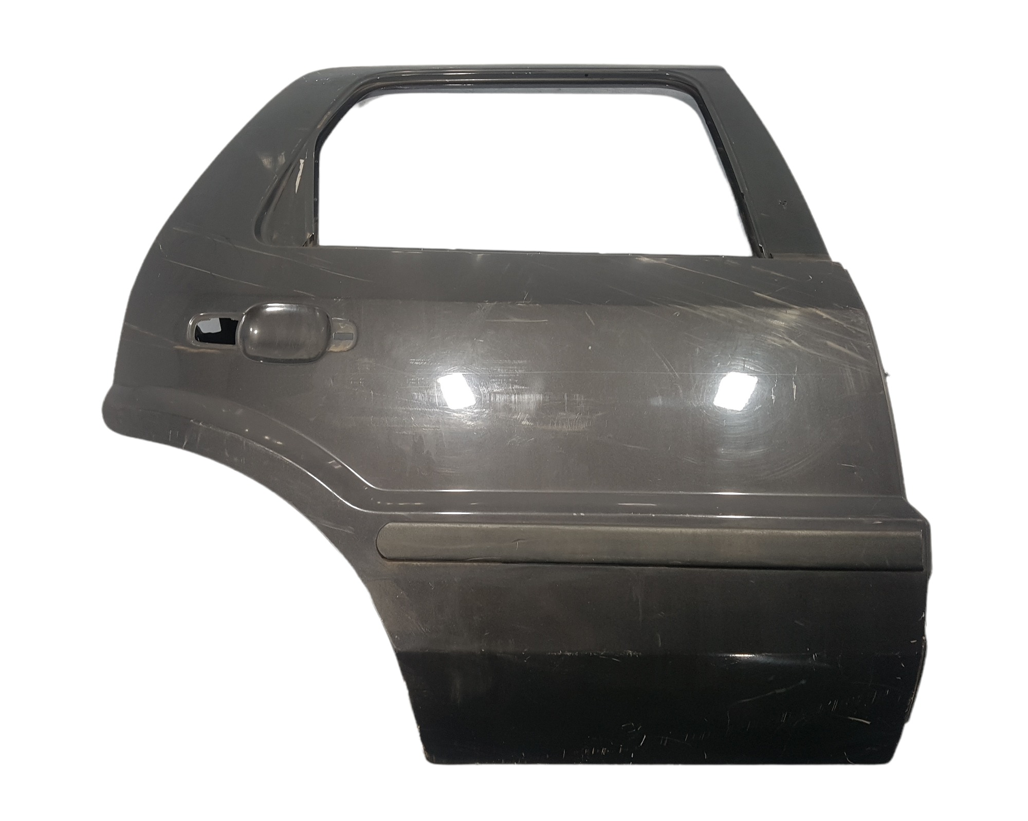Porta Traseira Direita Ford Ecosport 2007 Traseira Direito Cinza