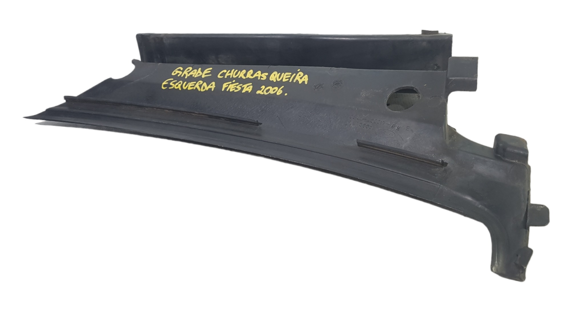 Grade Churrasqueira L. E Ford Fiesta 2006 2s65a02217 Preto 2