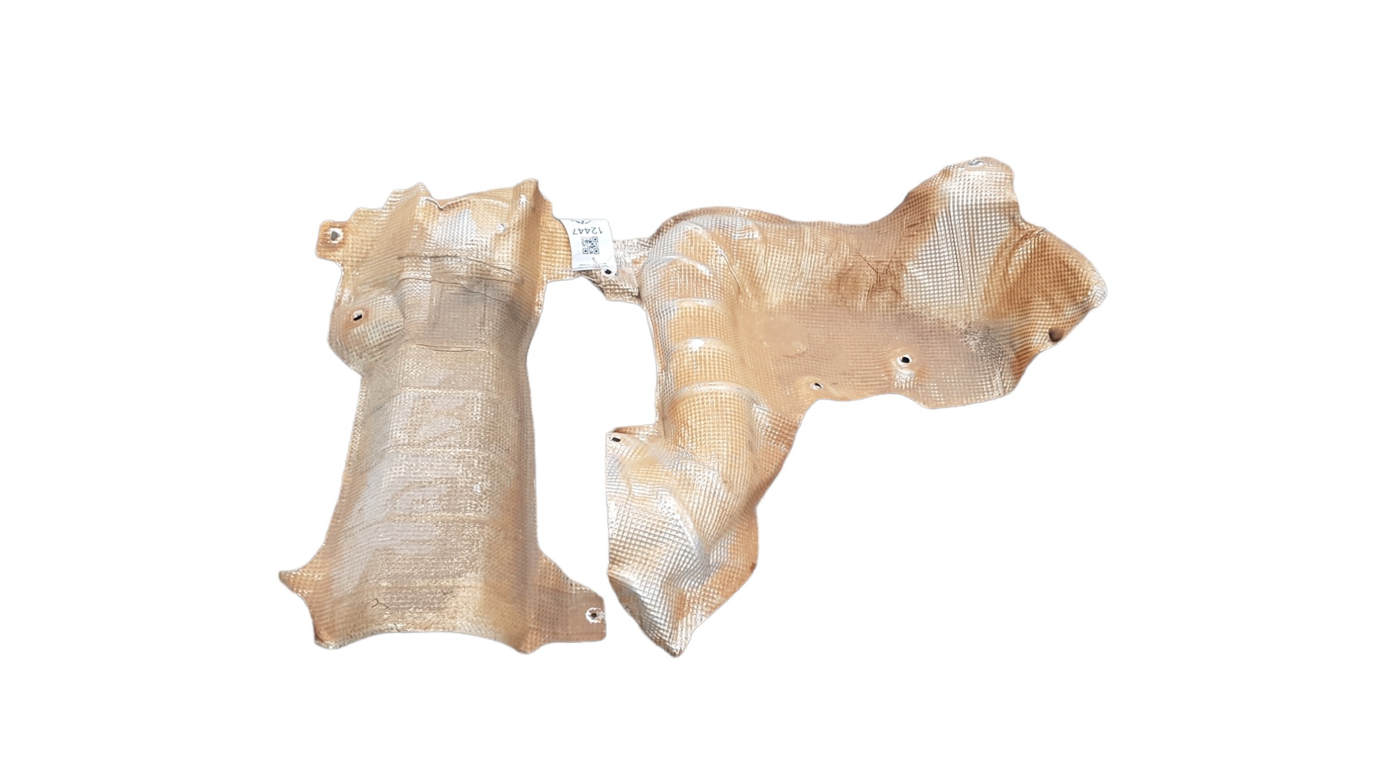 Conjunto Defletor Escapamento Ford Ka 2018 Original 1