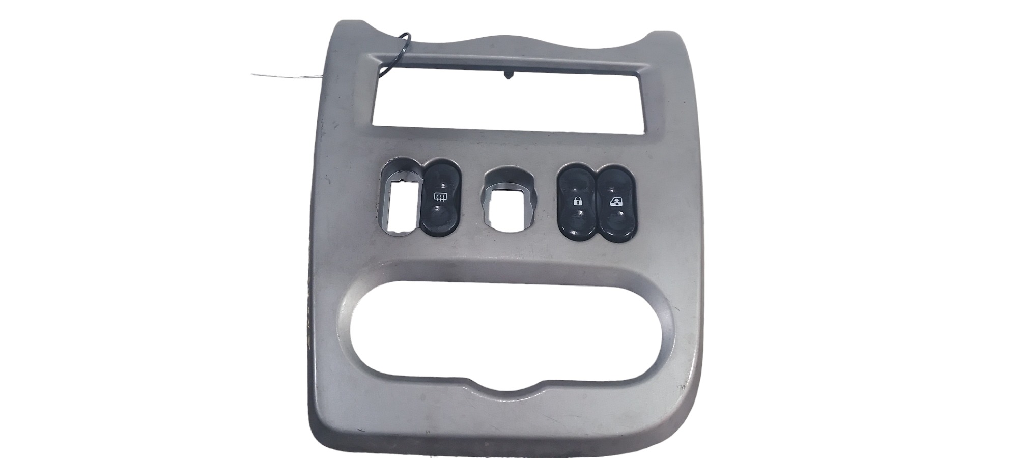 Moldura Painel Som Renault Sandero 2010 Original Usado