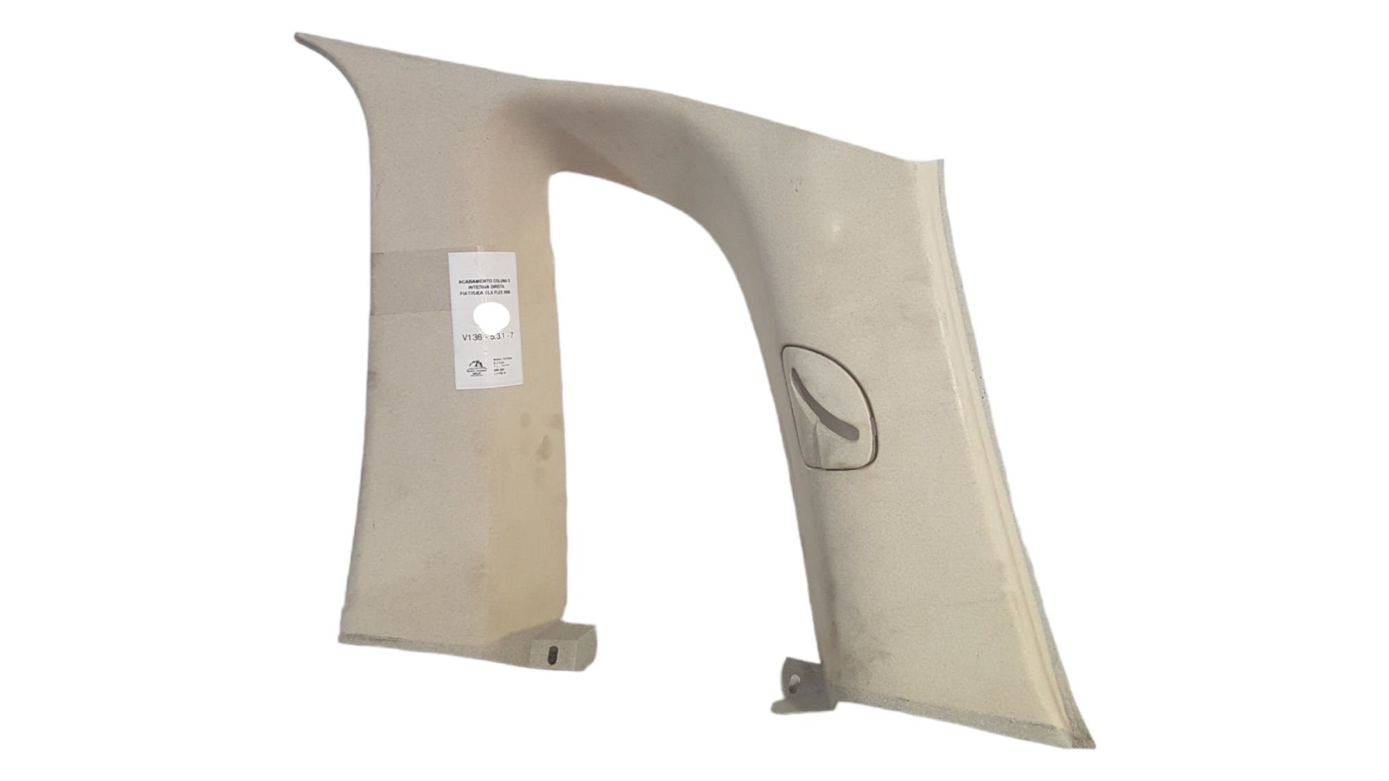 Acabamento Coluna Traseira Direita Fiat Idea Elx 2006 Origin 1