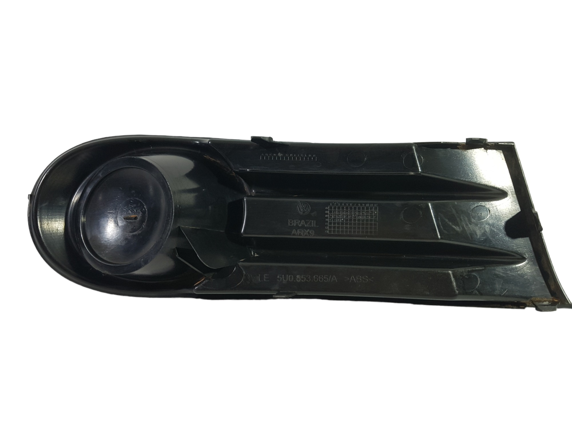 Moldura Faról Milha Direita Vw Gol G5 Original 5u0853666a 4