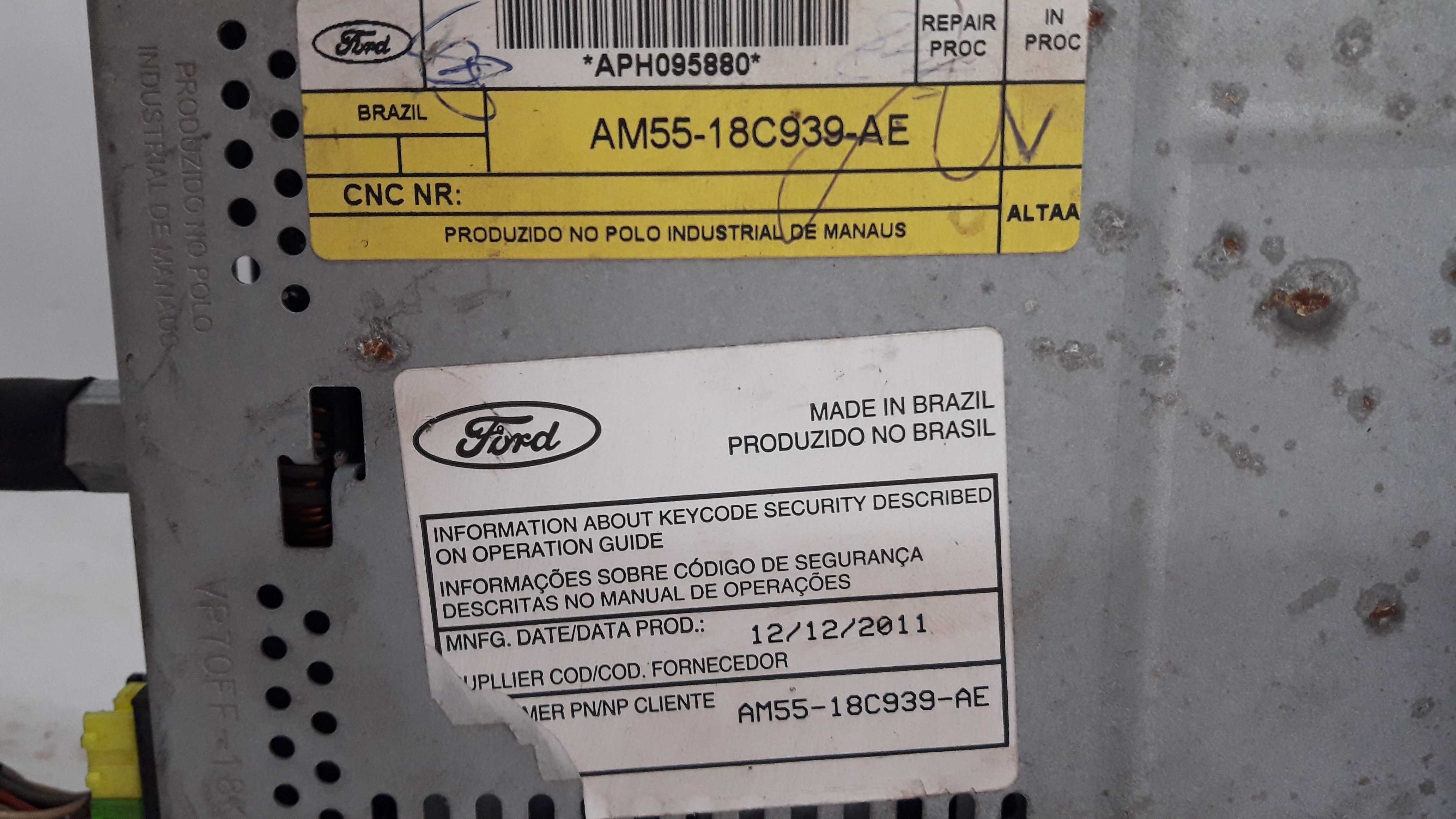 Radio Cd Focus 09 A 12 Original Am55-18c939-ae 4