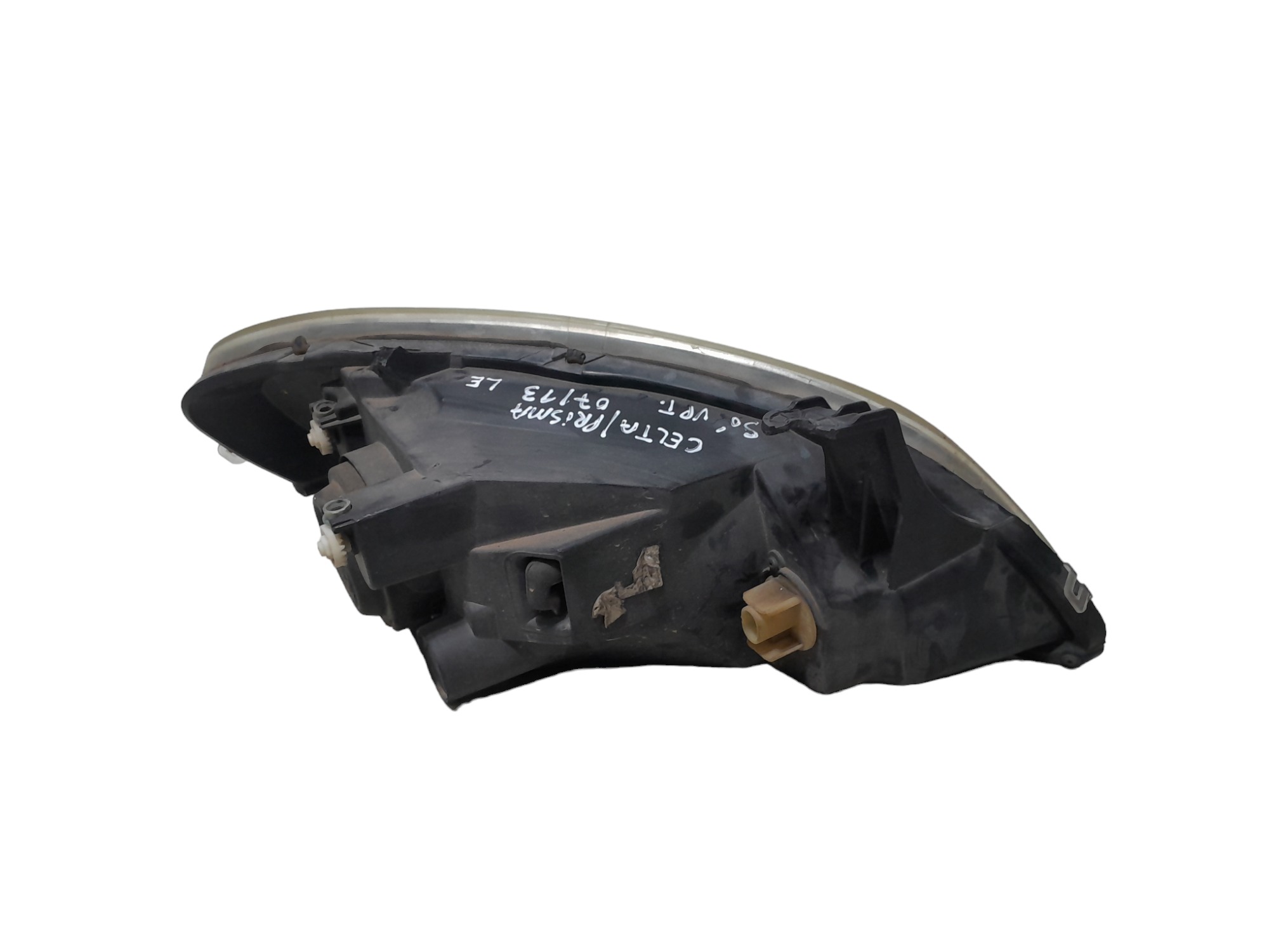 Farol Esquerdo Chevrolet Celta 2007 A 2013 Amarelado 3