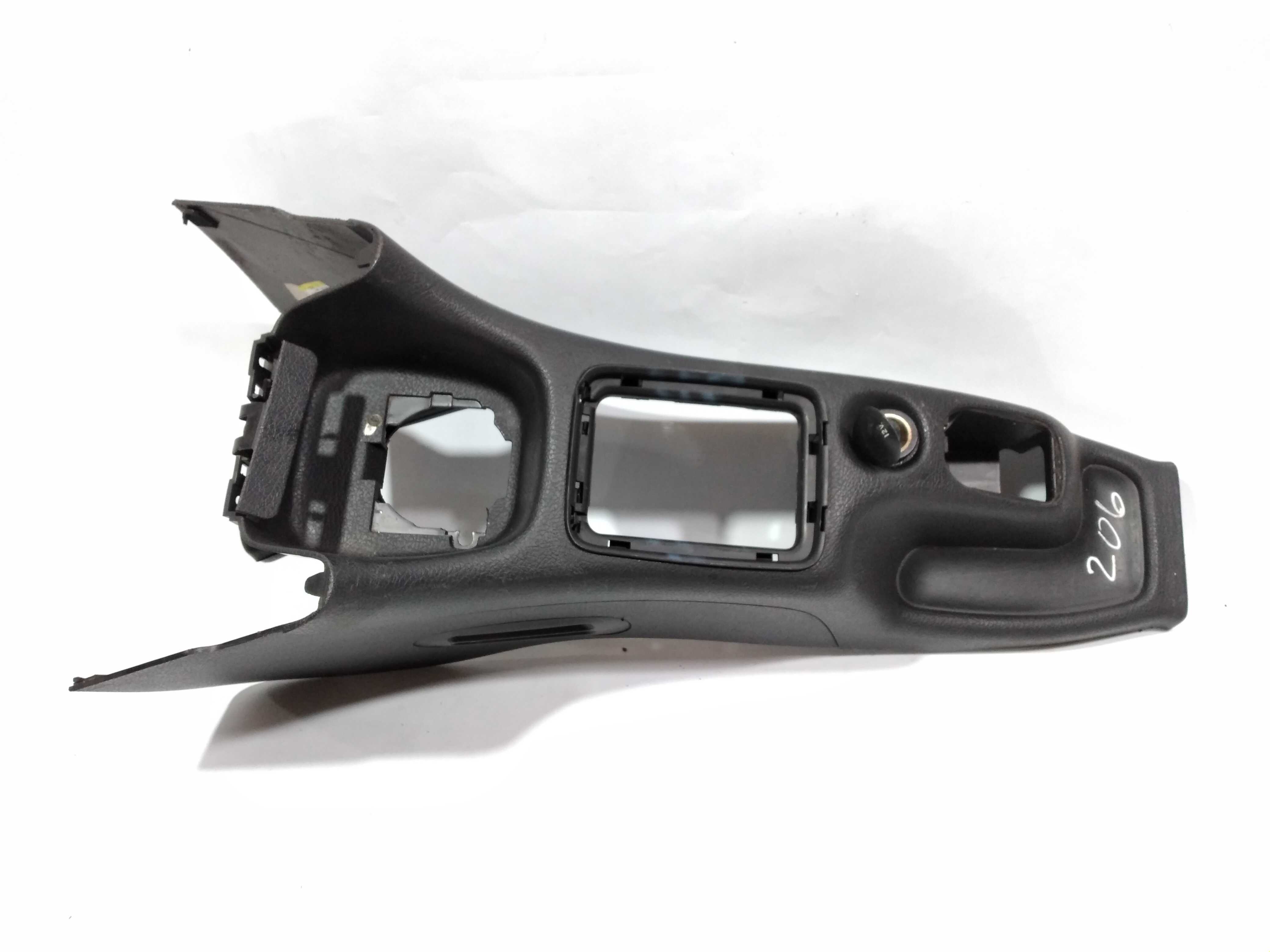 Console Central Peugeot 206 Preto Original Usado 2