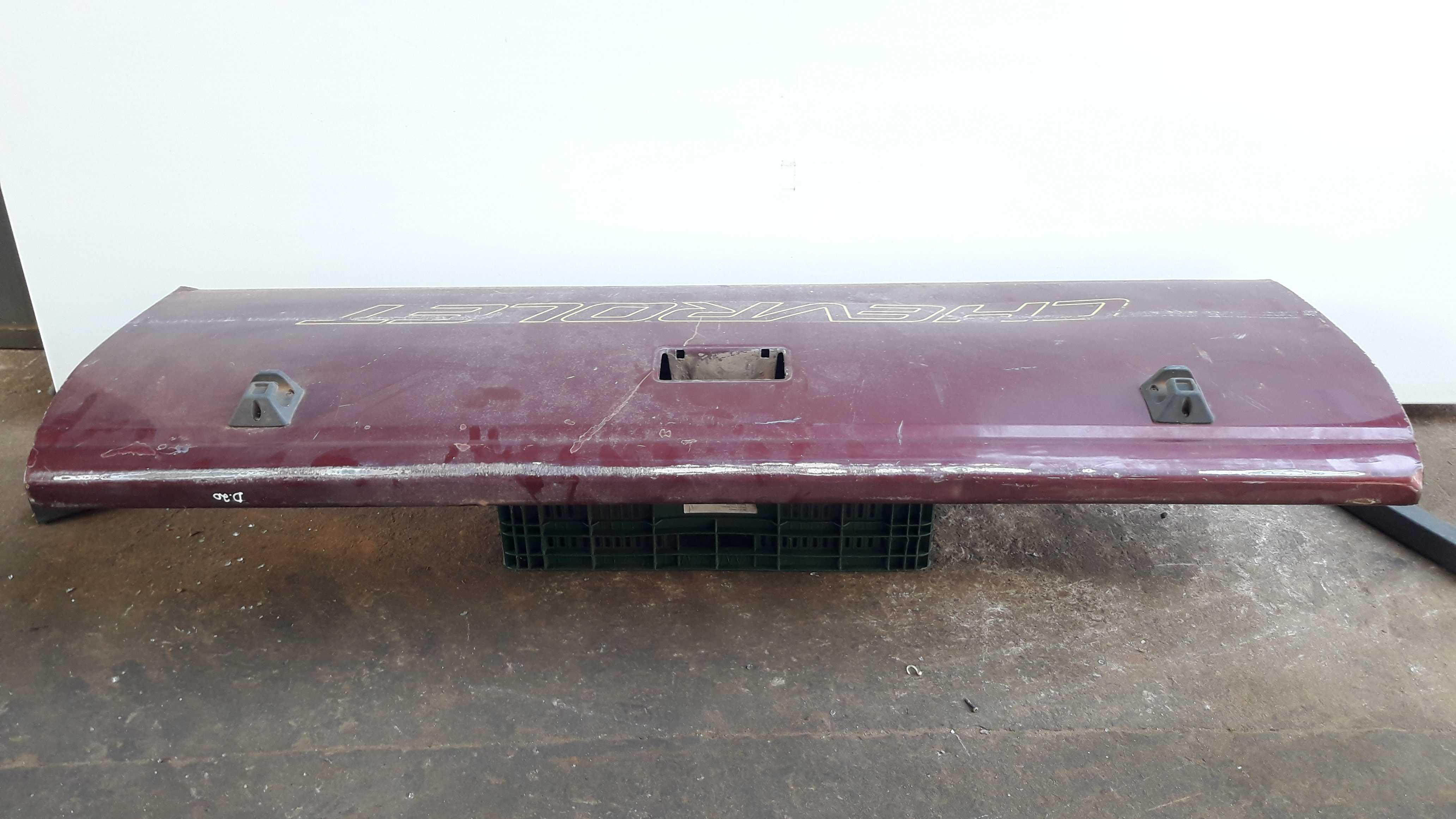 Tampa Traseira Gm Silverado Vermelha Original 3