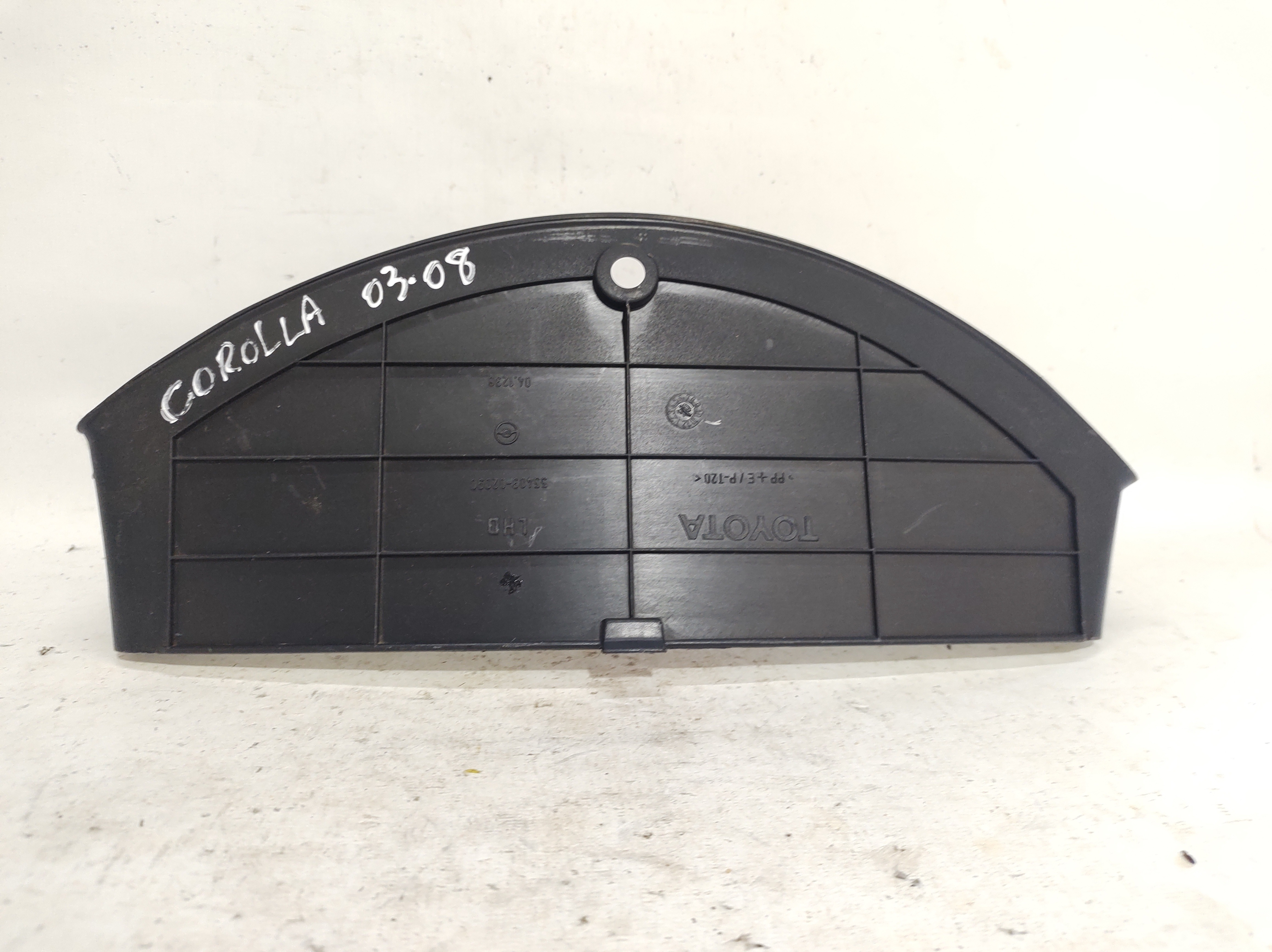 Moldura Painel Velocímetro Corolla 03 A 08 5540302090 Preto 7